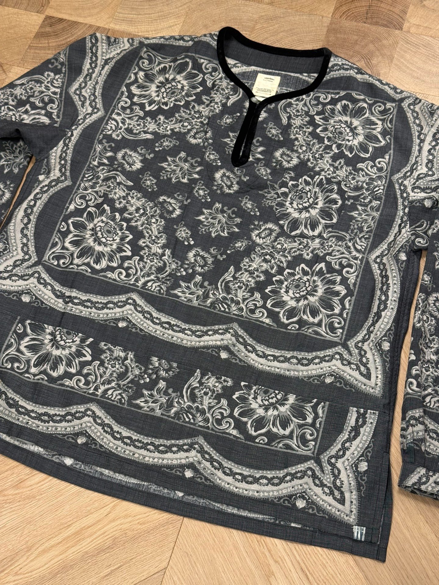 visvim 22ss tunic shirt — front