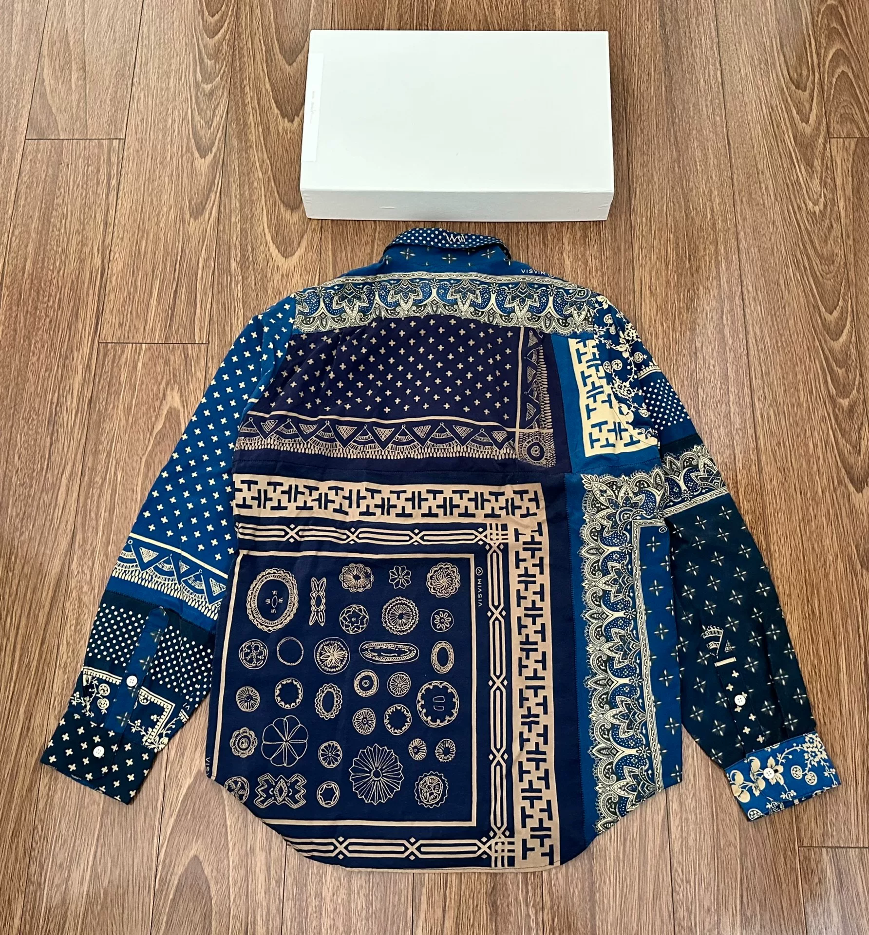 VISVIM JUMBO SHIRT SILK BANDANA N.D. — front
