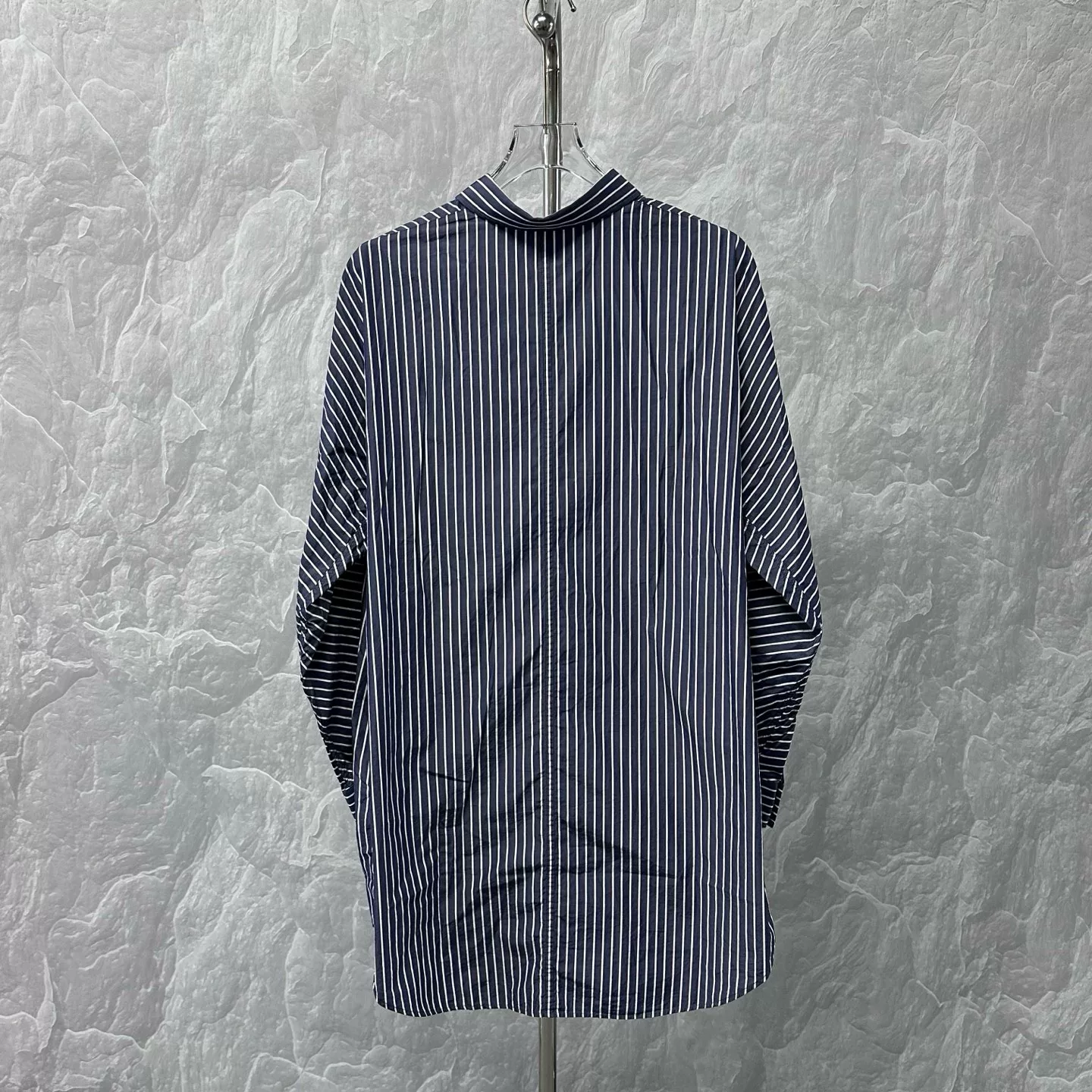 Balenciaga Striped Long Sleeve Shirt — back
