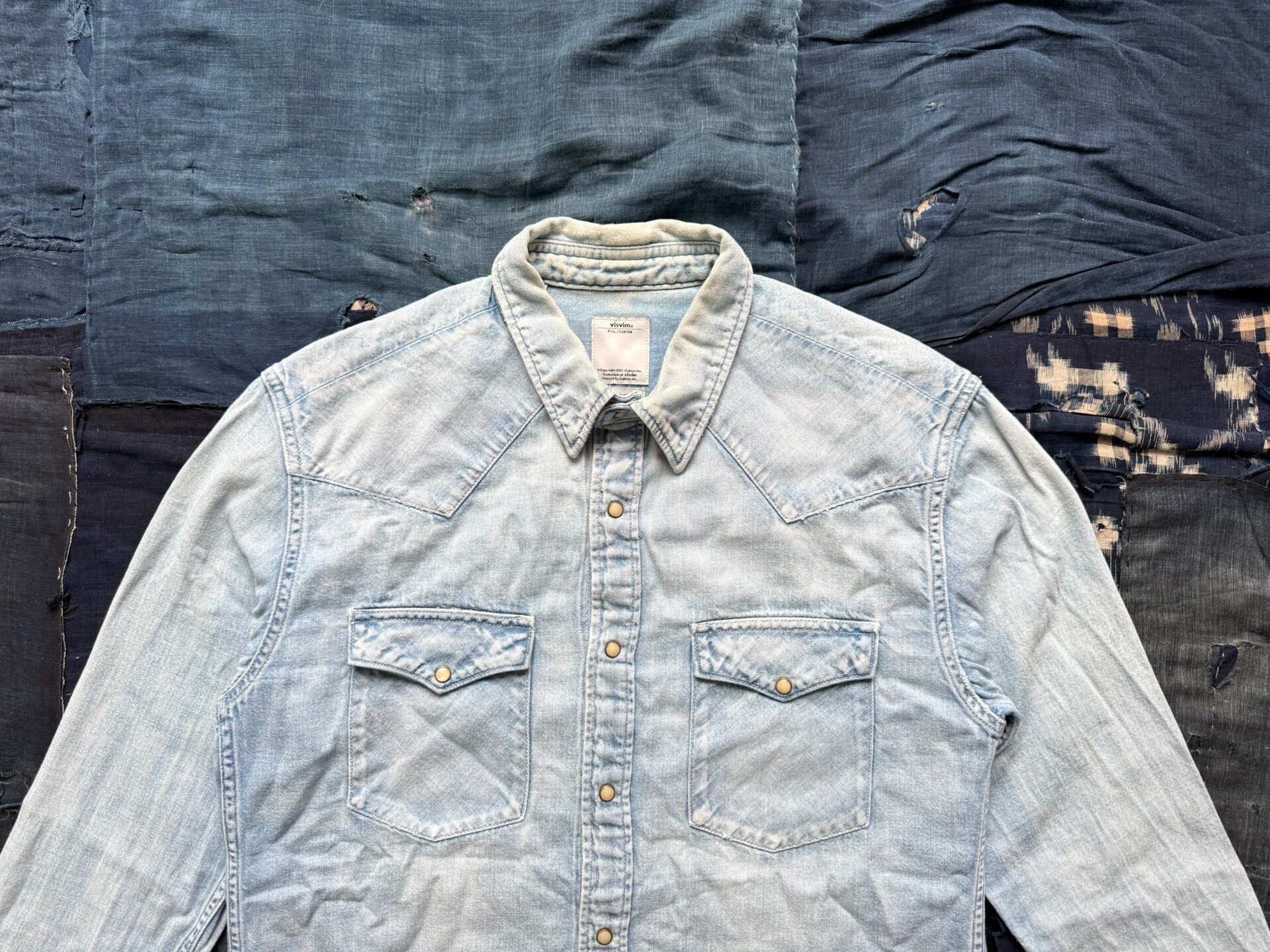 VISVIM 13SS Social Sculpture Shirt — back