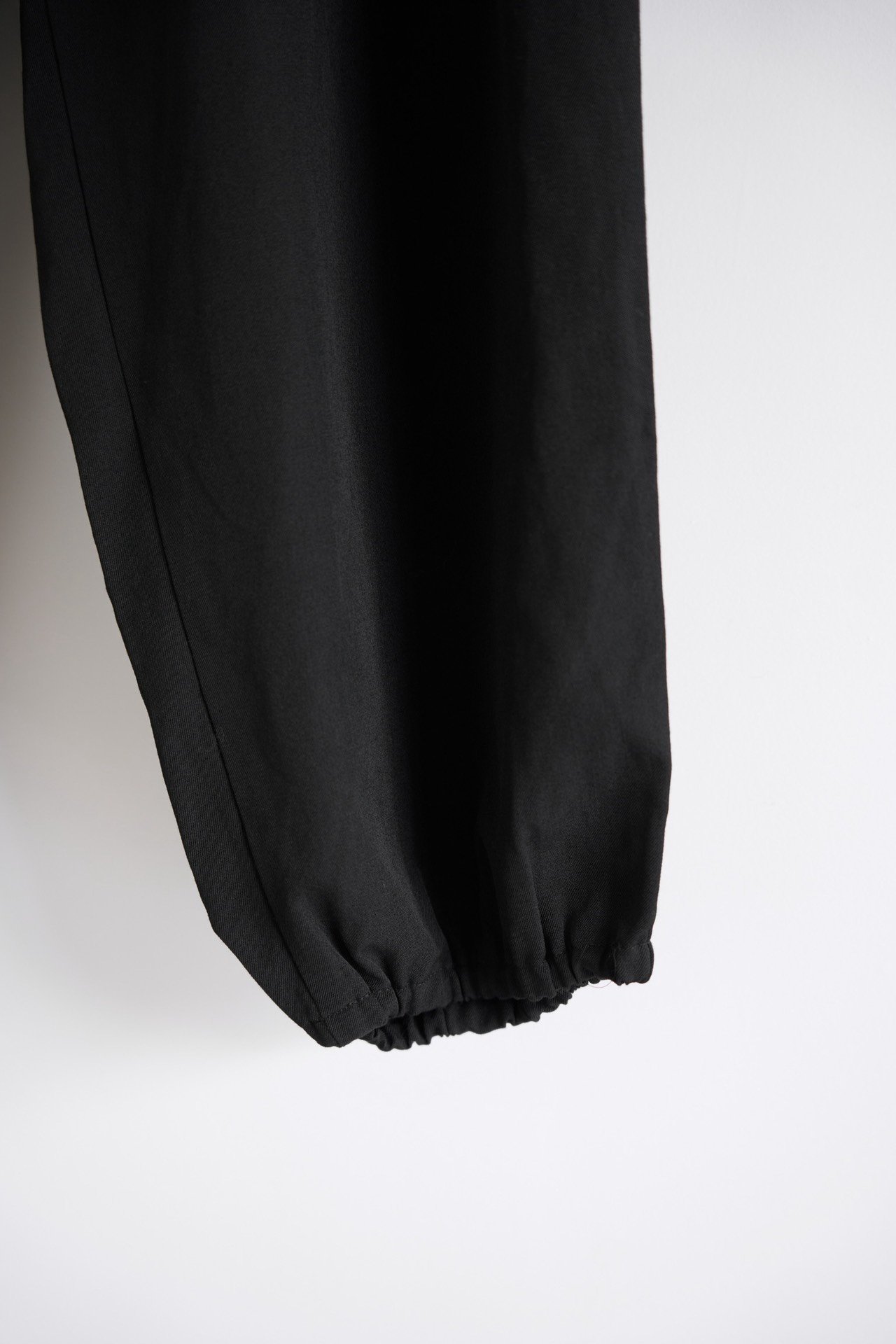 Yohji Yamamoto 13AW Wool Elastic Jogger Pants — label