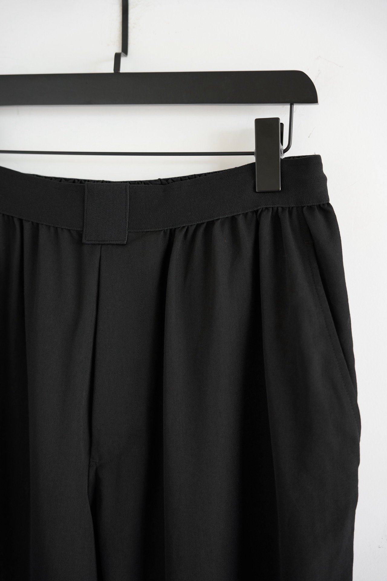 Yohji Yamamoto 13AW Wool Elastic Jogger Pants — back