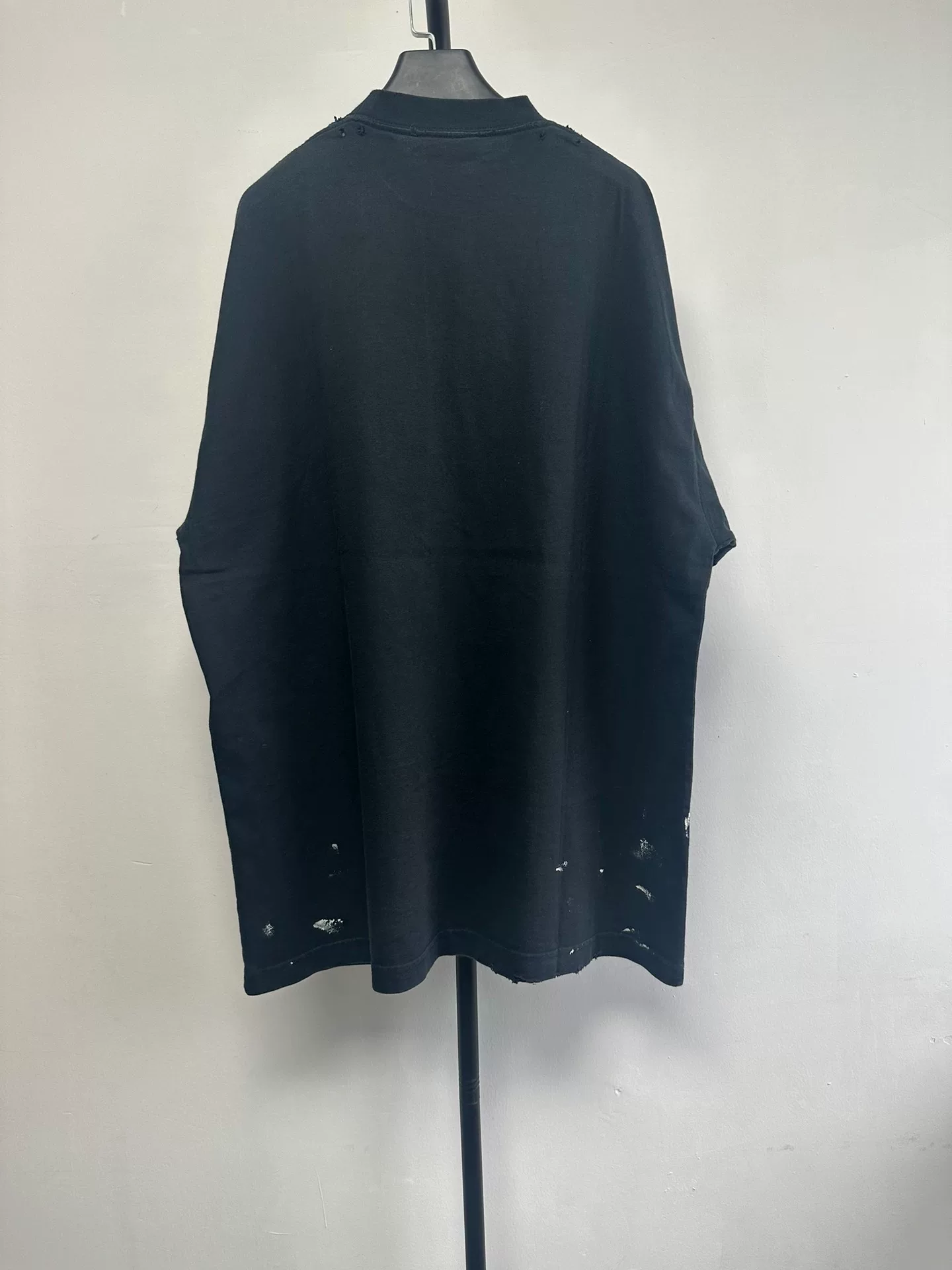 Balenciaga Rock Logo Short-Sleeve Tee — front