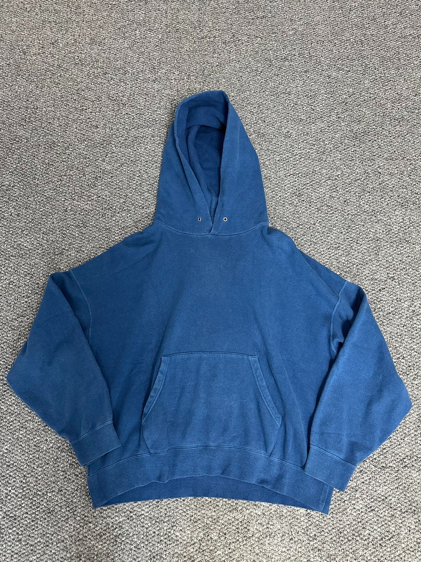 visvim Indigo Dyed Oversized Hoodie