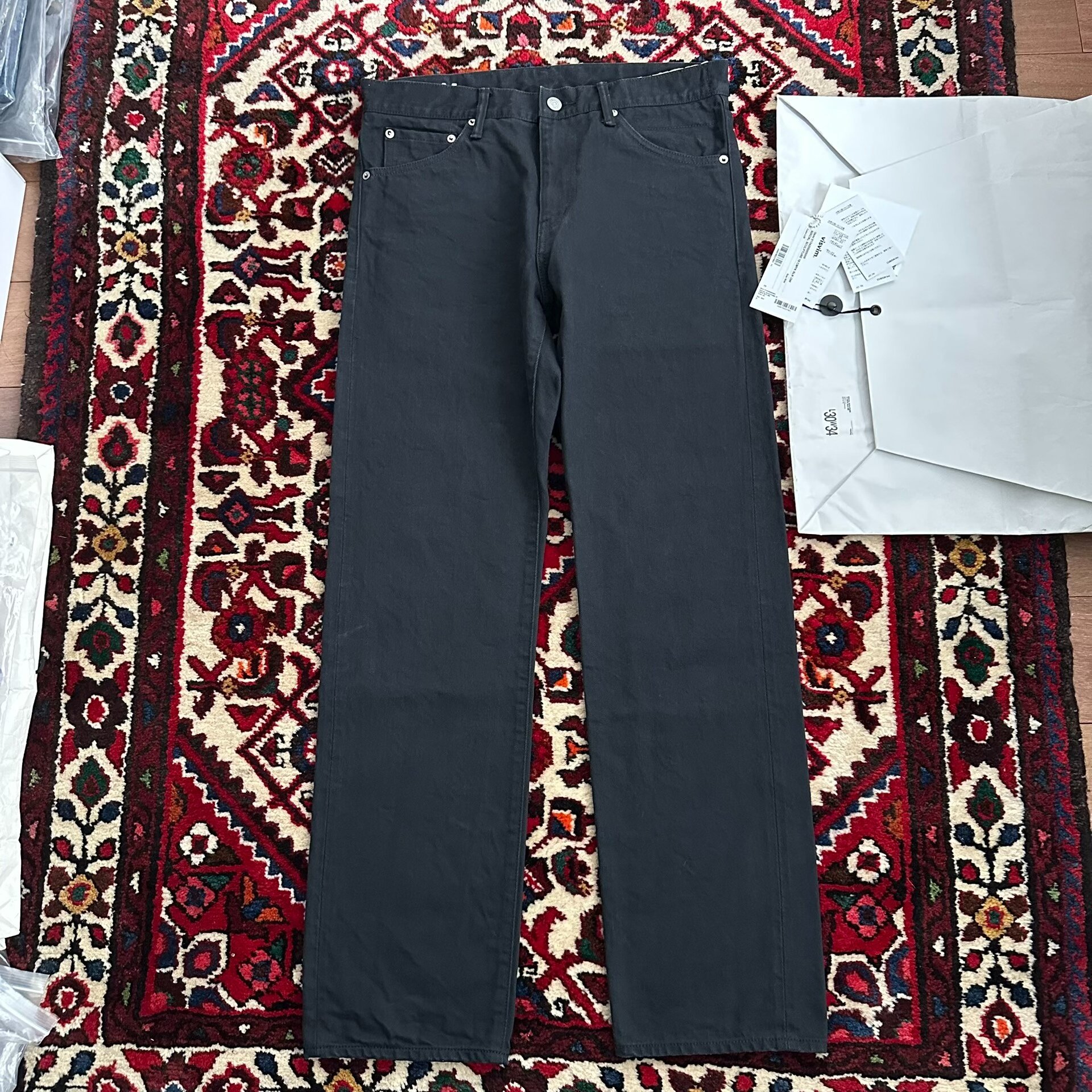 visvim 24AW 03 CMYK Black Jeans