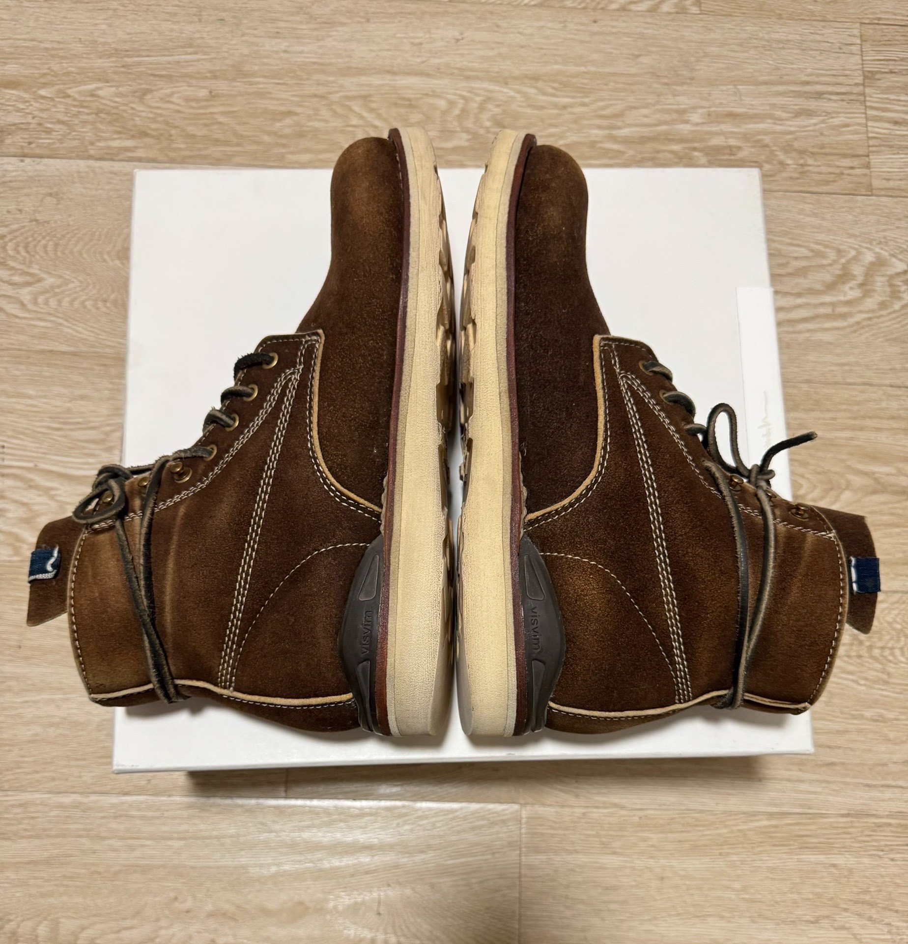 visvim 12aw ICT Virgil Mud-Dyed Boots