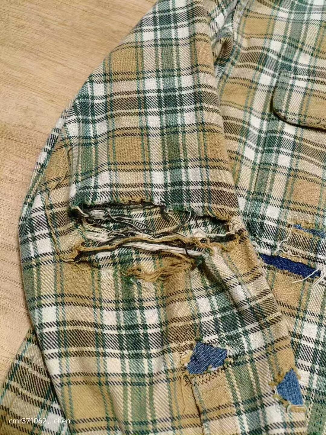 VISVIM 20SS LUMBER SHIRT L/S CRASH — back