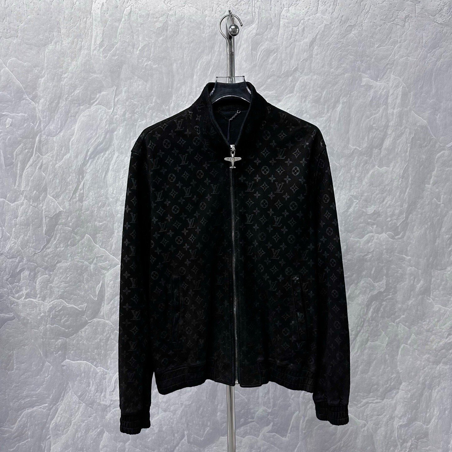 Louis Vuitton SS25 Monogram Sheepskin Jacket