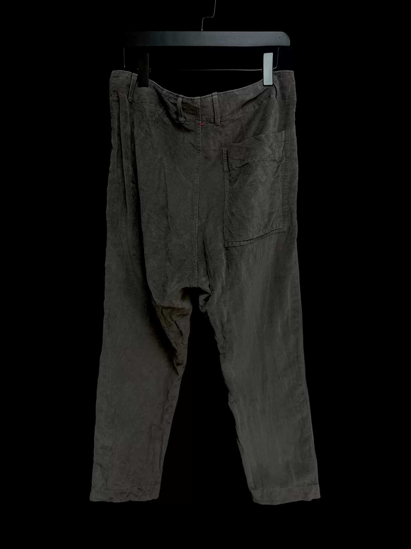 Casey Casey Gray Velvet Pants — front
