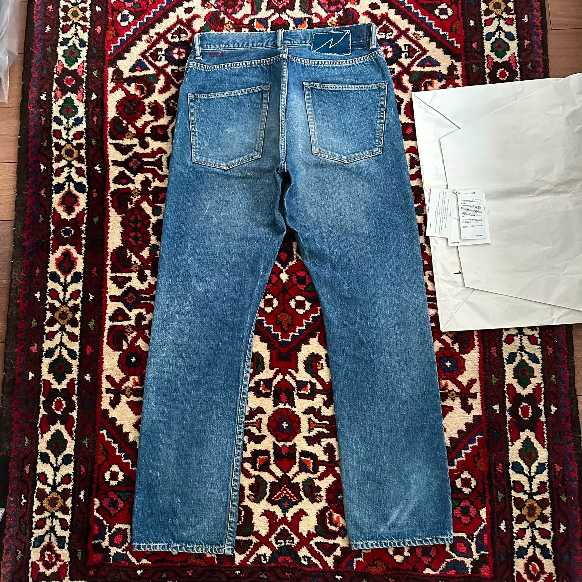VISVIM 18SS ICT DRY3 Jeans — front