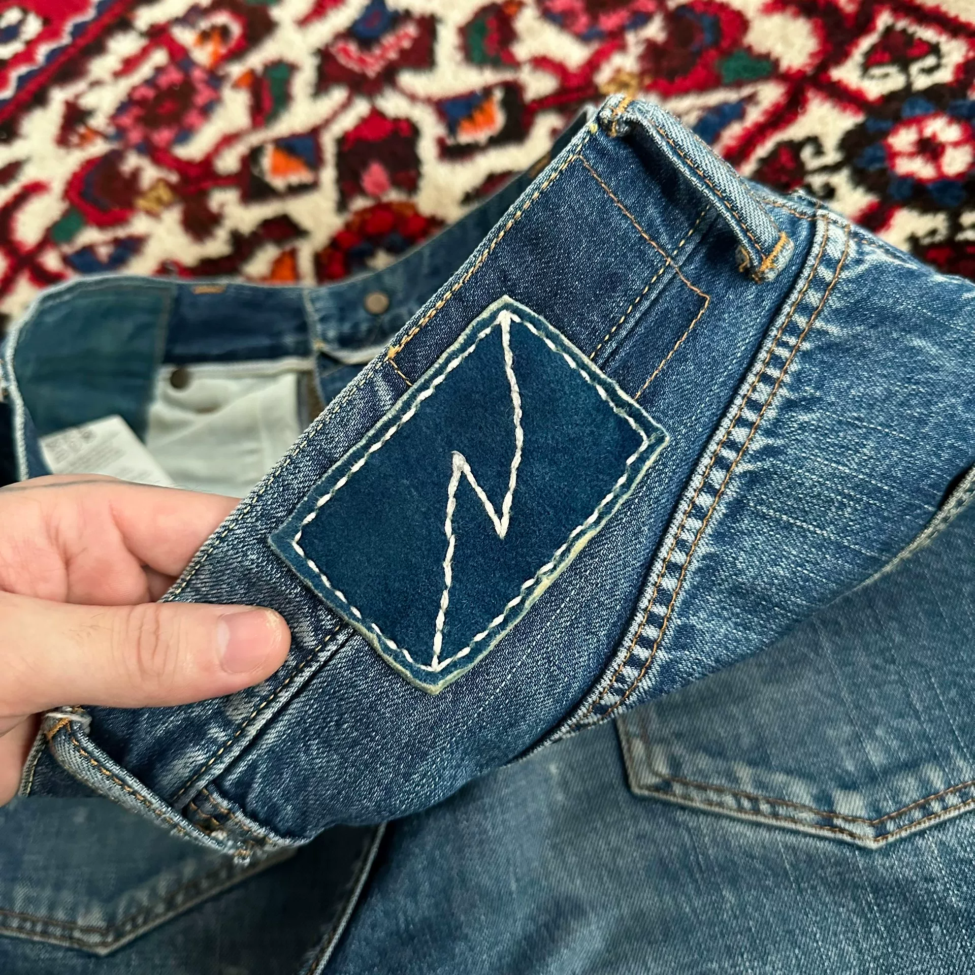 VISVIM 18SS ICT DRY3 Jeans — label