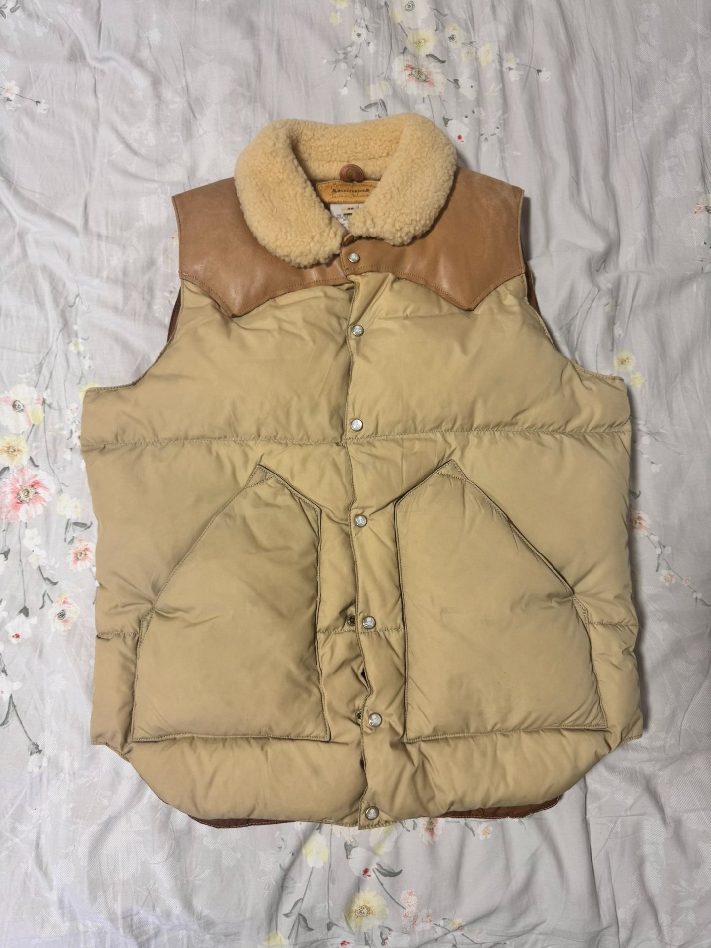 mastermind Japan x Rocky Mountain Down Vest