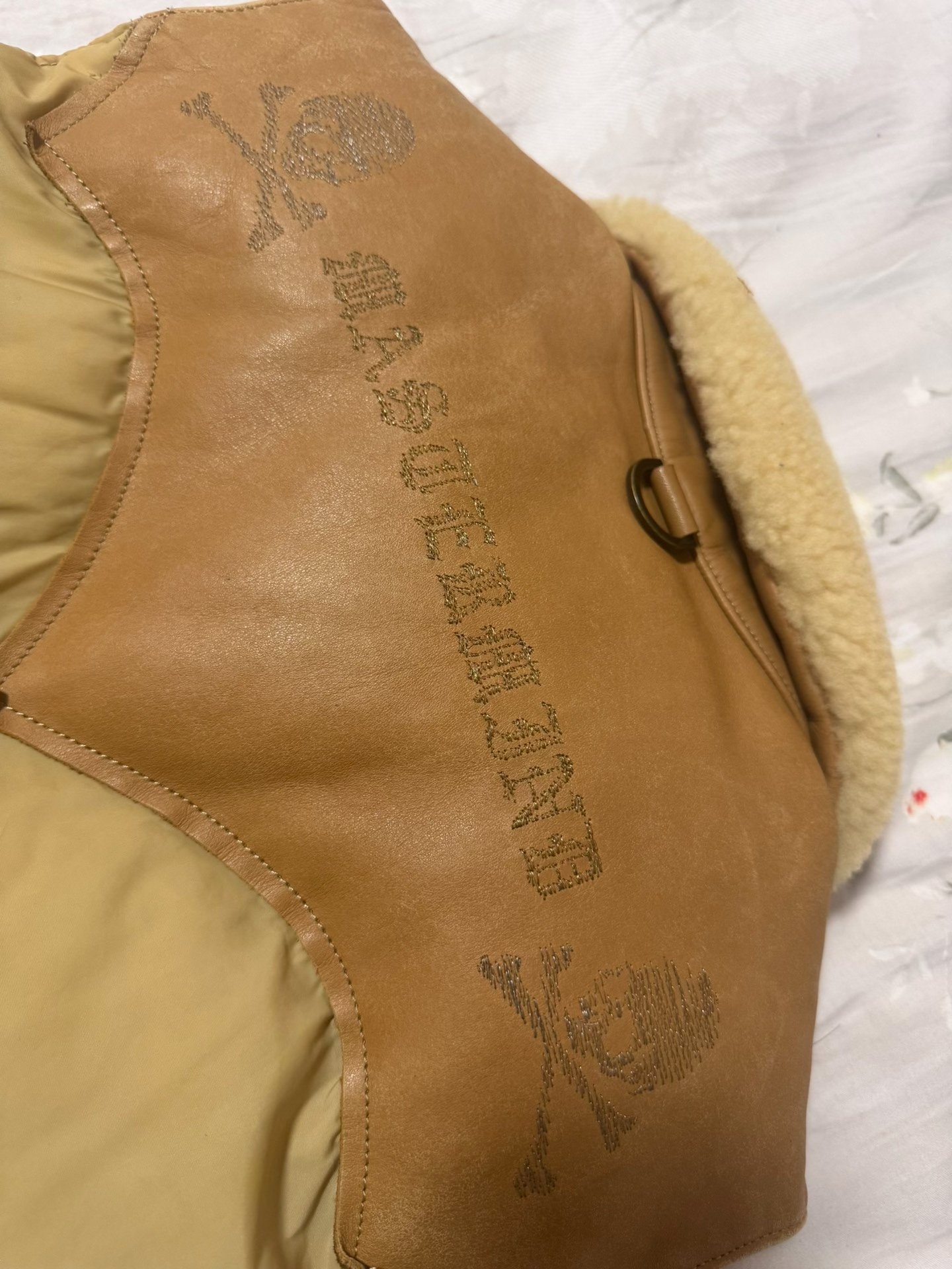 mastermind Japan x Rocky Mountain Down Vest — detail