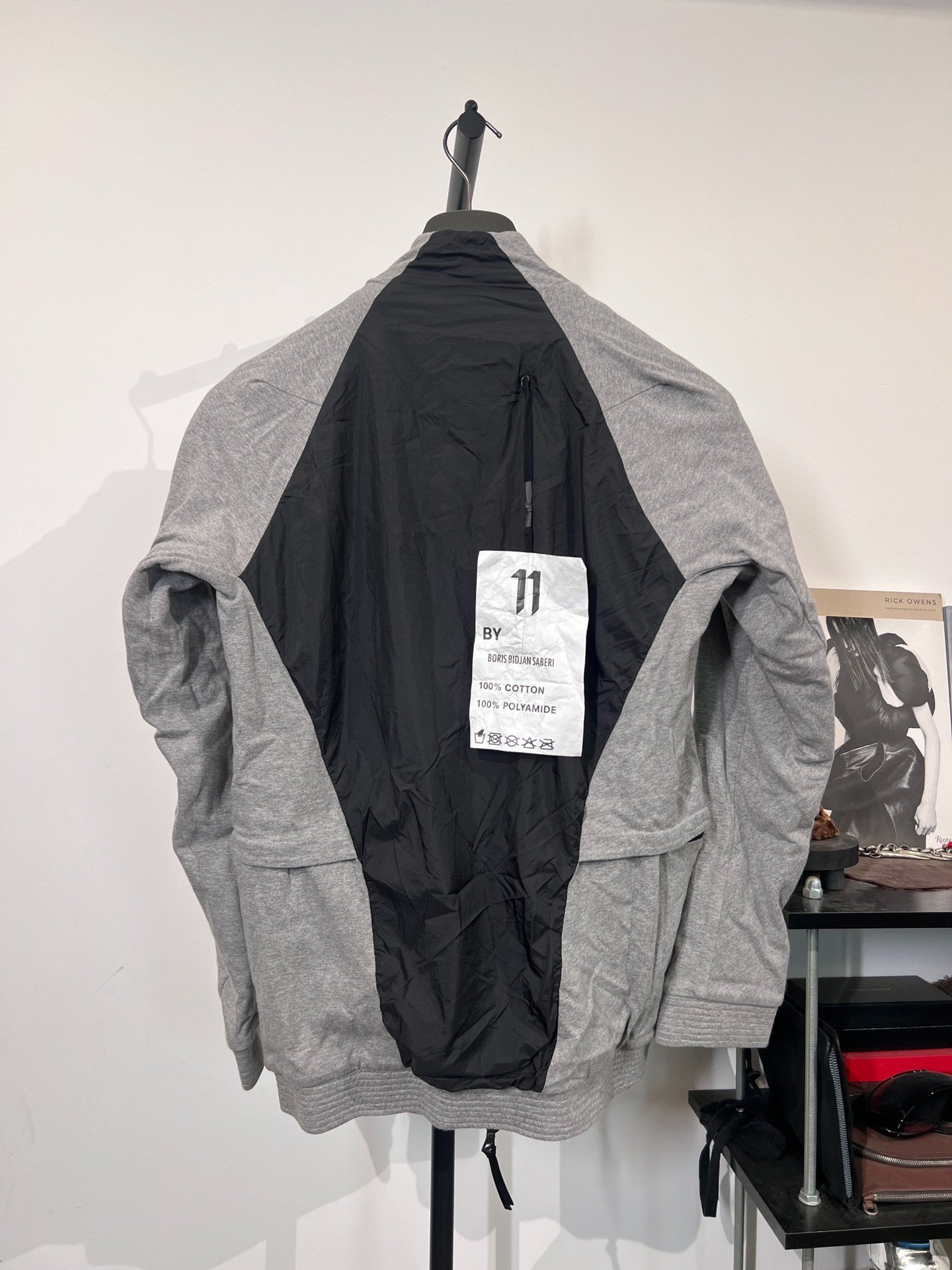 Boris Bidjan Saberi 11by BBS Stand-Collar Jacket — front