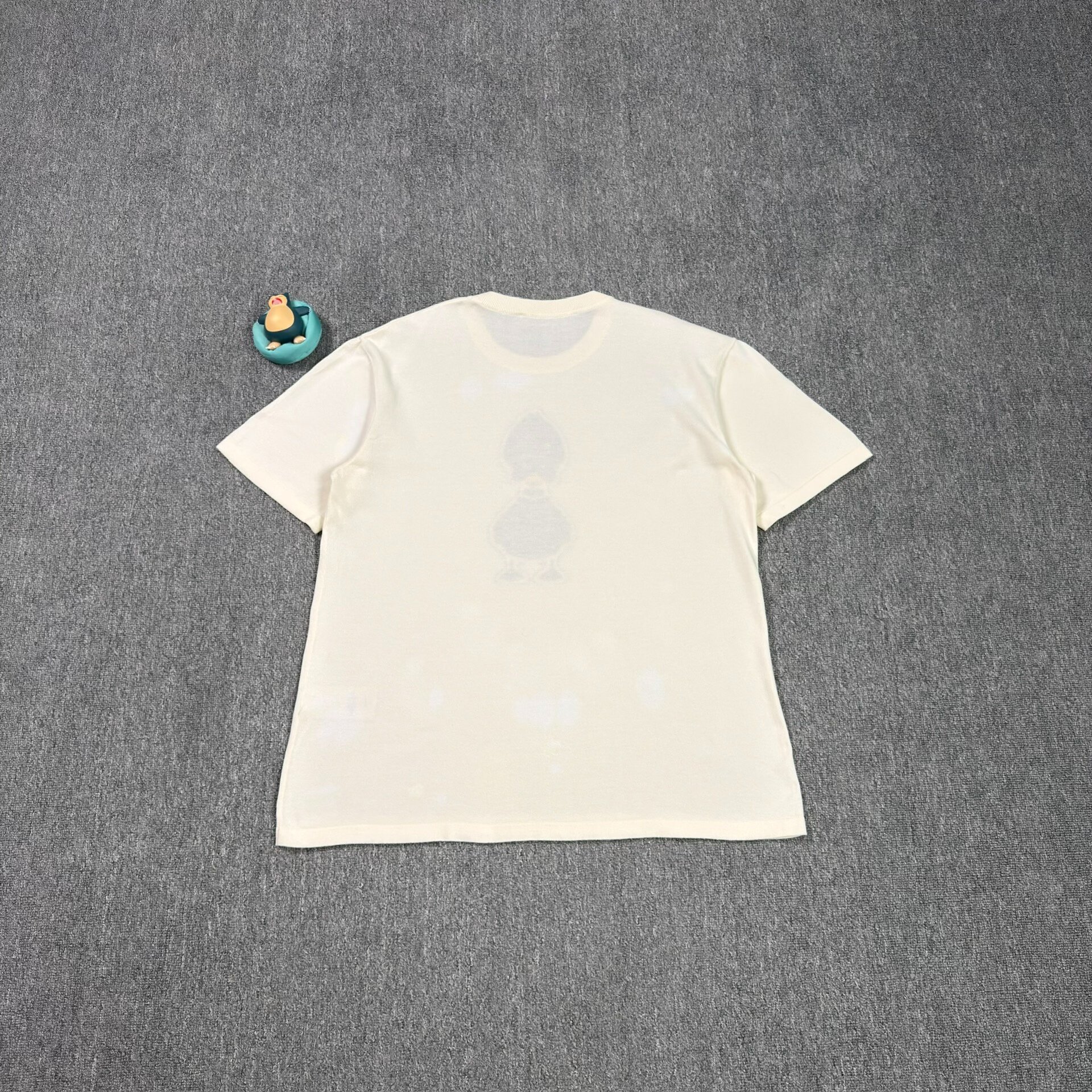 LV Nigo White Duck Graphic T-Shirt — front