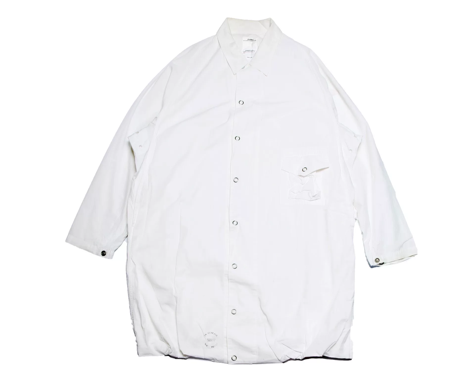 Visvim 21AW Four Winds White Coat