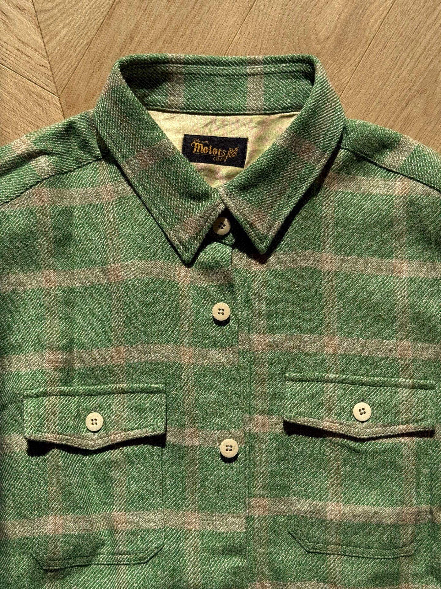 VISVIM 25SS Motors Club Lumber Check L/S — front