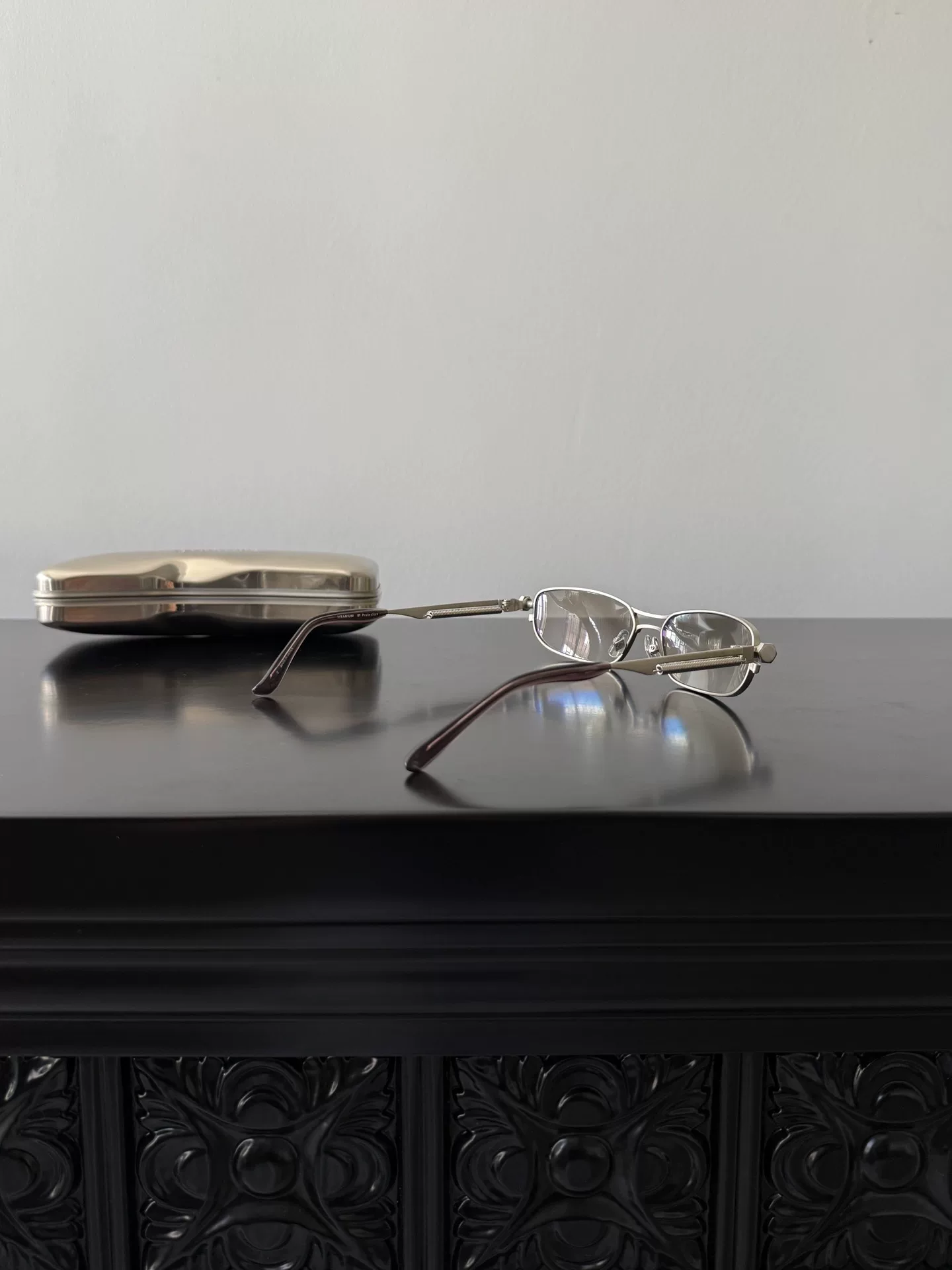Jean Paul Gaultier JPG Silver Sunglasses — label