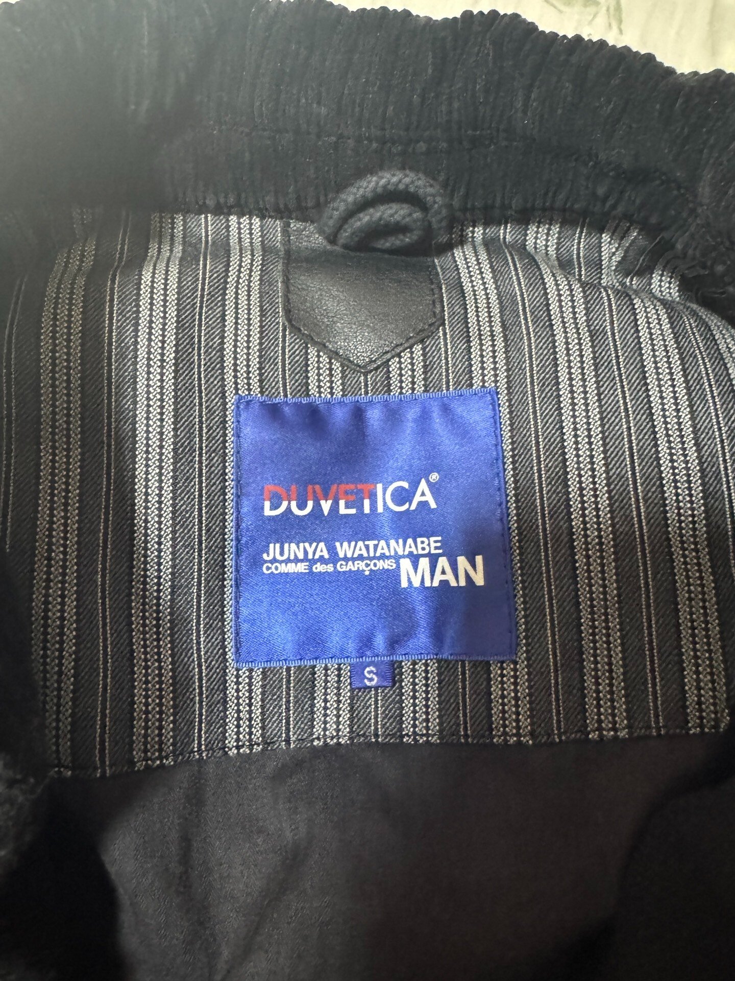 Junya Watanabe 15AW Reversible Outerwear — label
