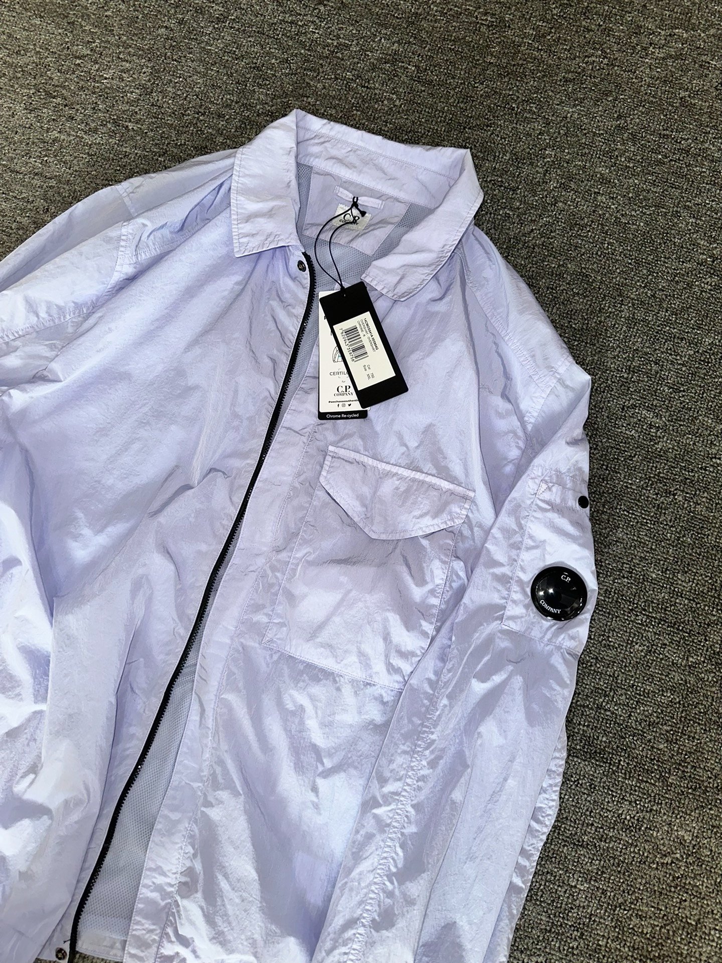 CP Company Nylon Lavender Jacket — back