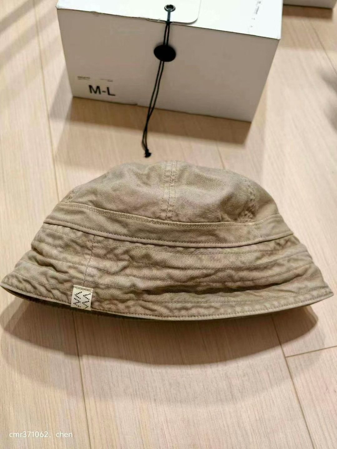 VISVIM 23SS SPOT BUCKET CAP DMGD