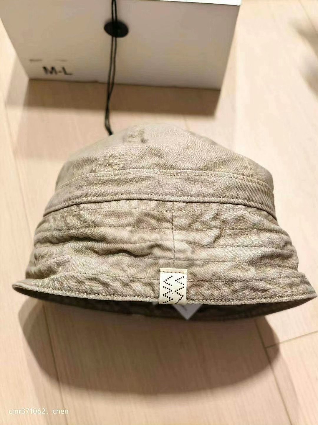 VISVIM 23SS SPOT BUCKET CAP DMGD — detail
