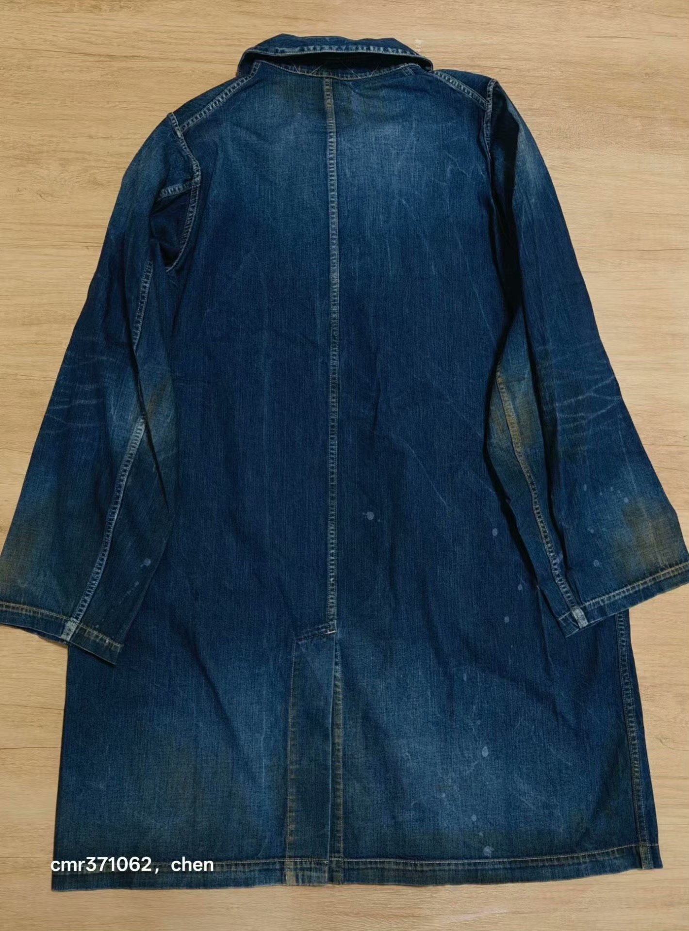 visvim 19SS Grease Monkey Coat — label