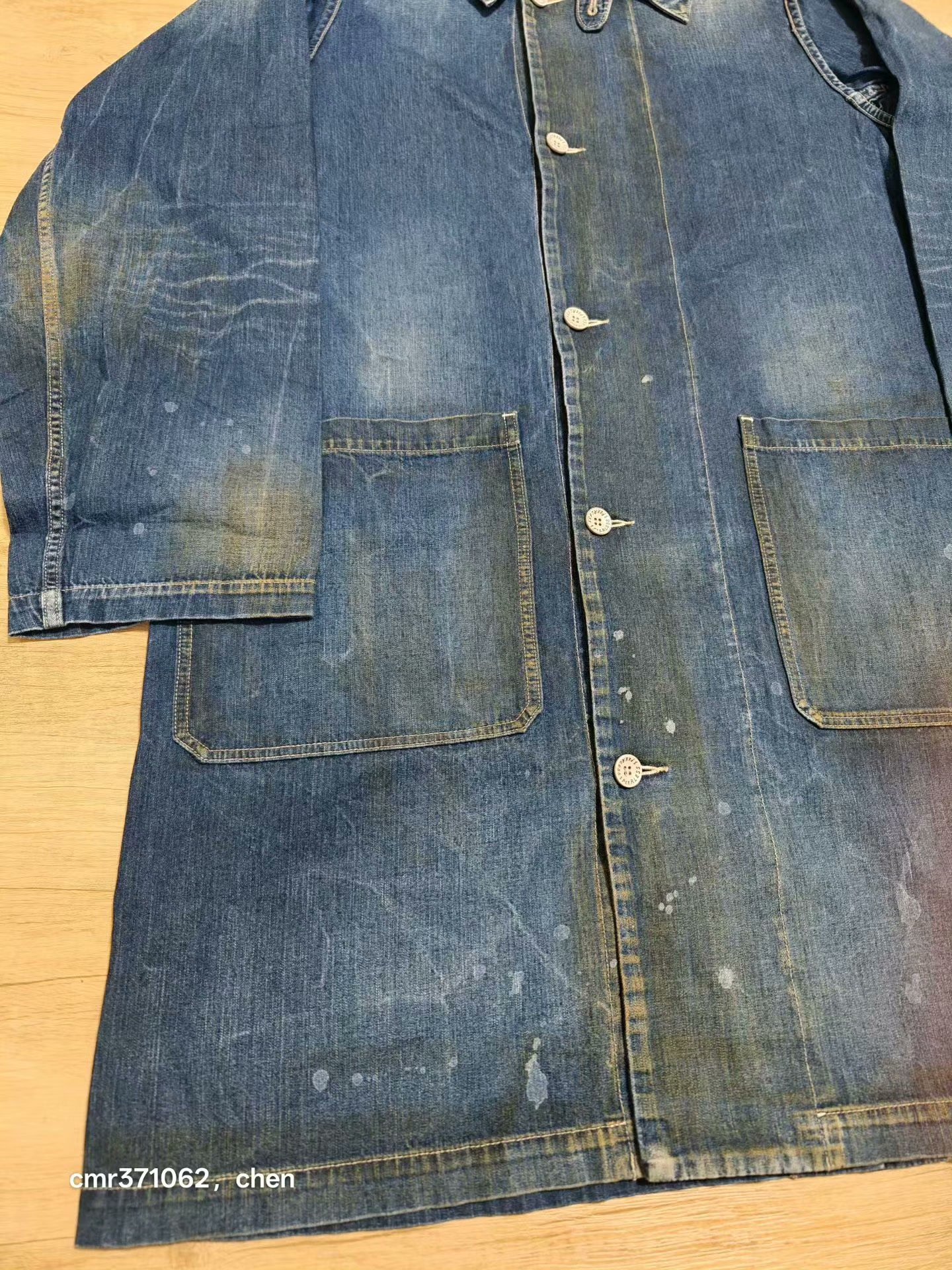 visvim 19SS Grease Monkey Coat — front