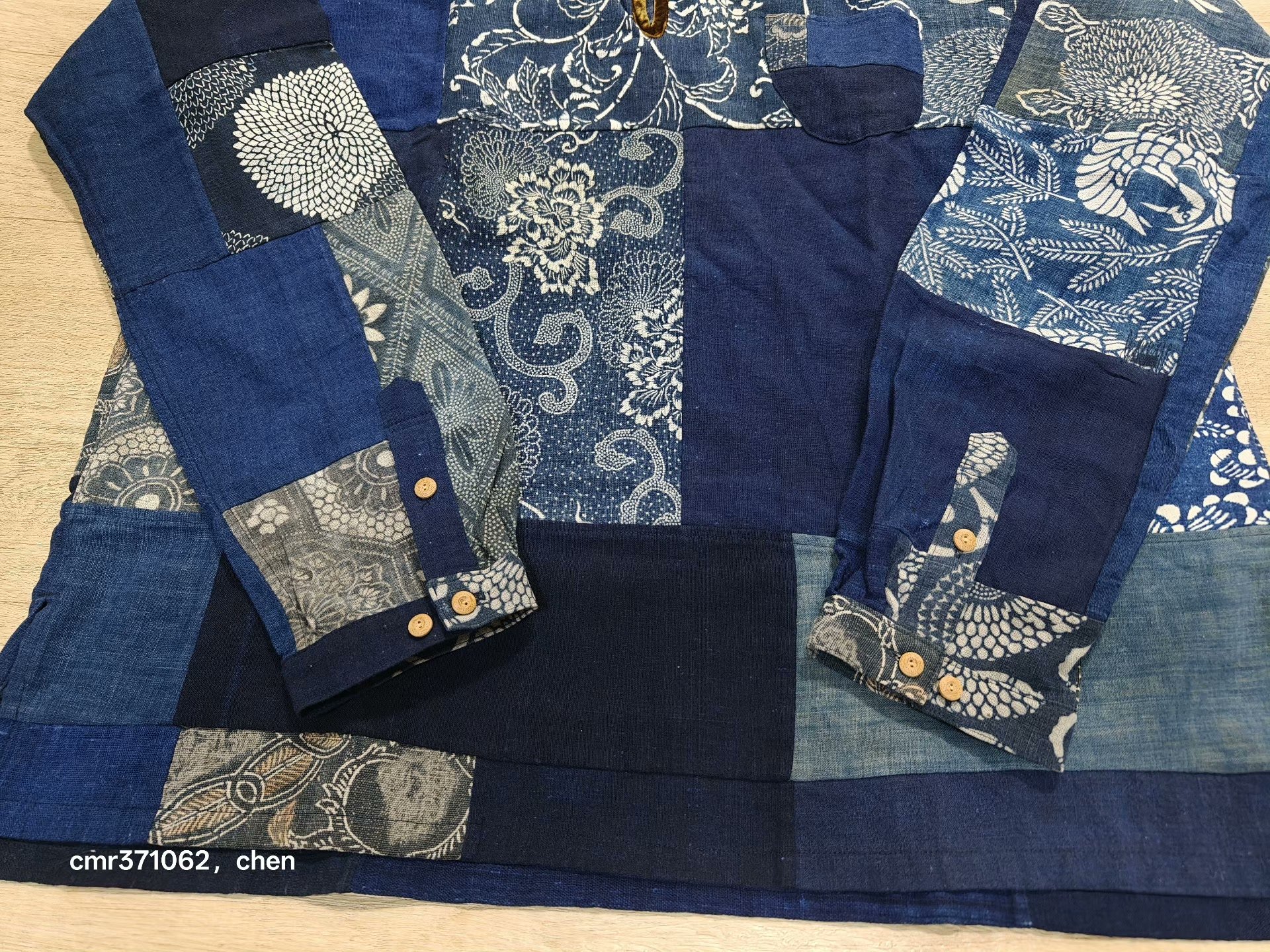visvim 20 ICT Tunic P.O Kofu — label