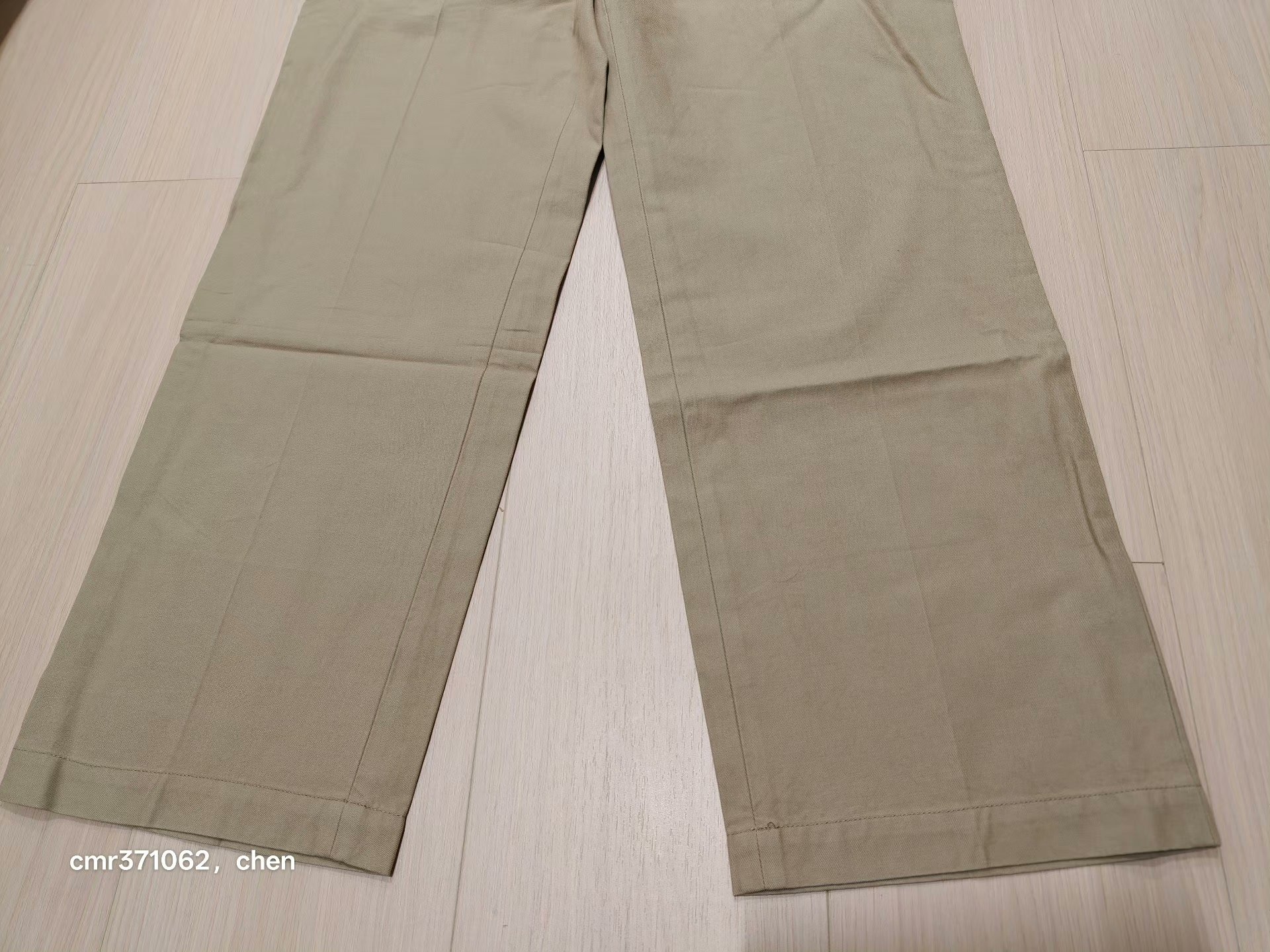 VISVIM 23SS FIELD CHINO PANTS — back