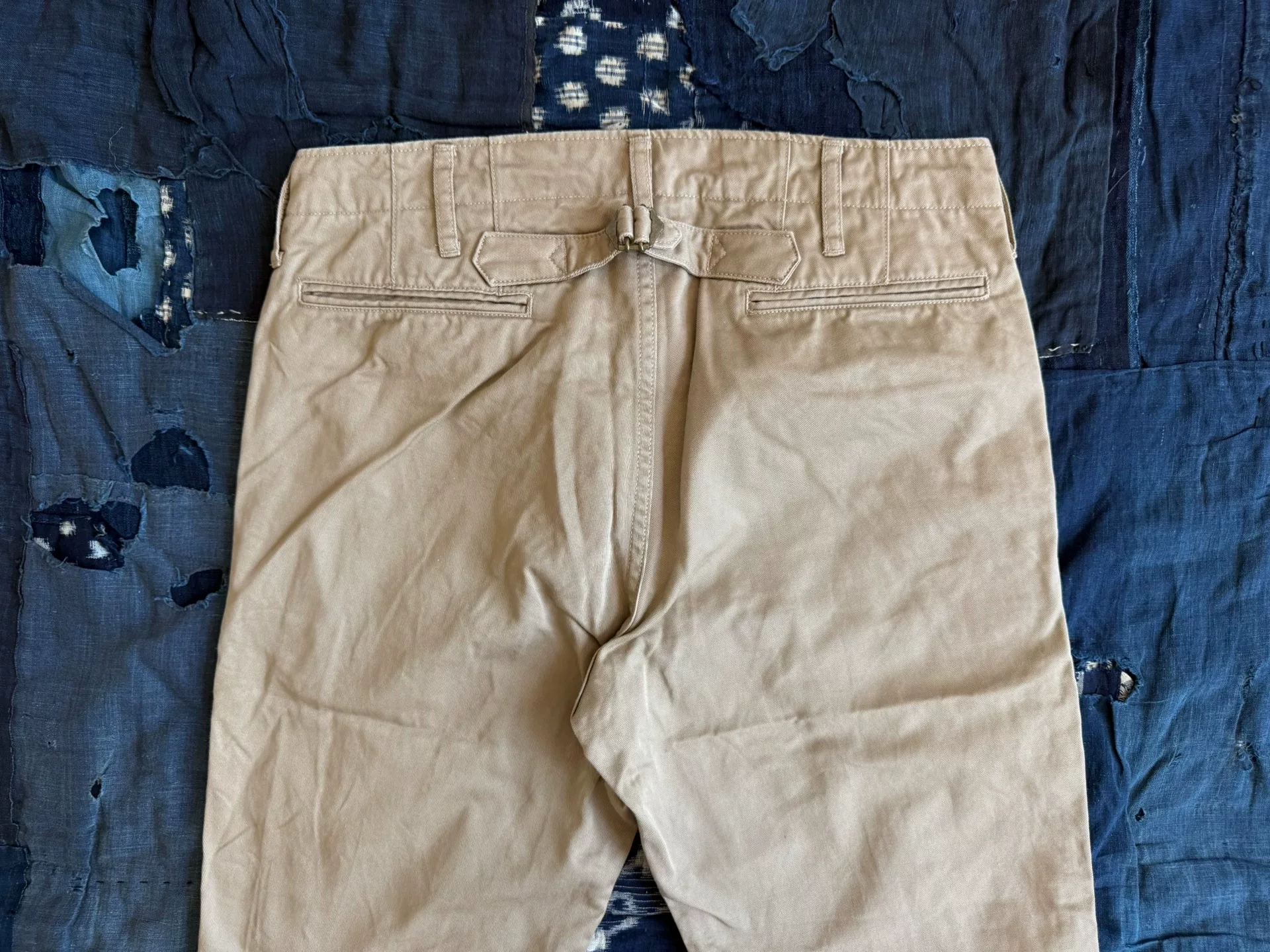 VISVIM 20SS Washed Chino Pants — back
