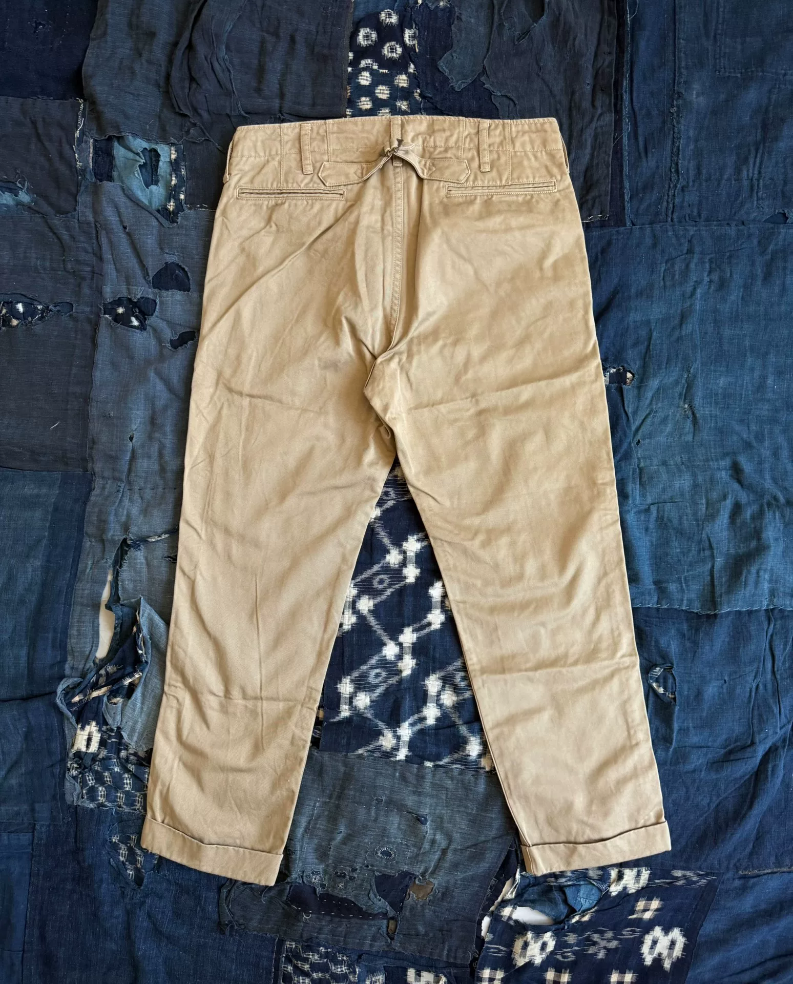 VISVIM 20SS Washed Chino Pants — front