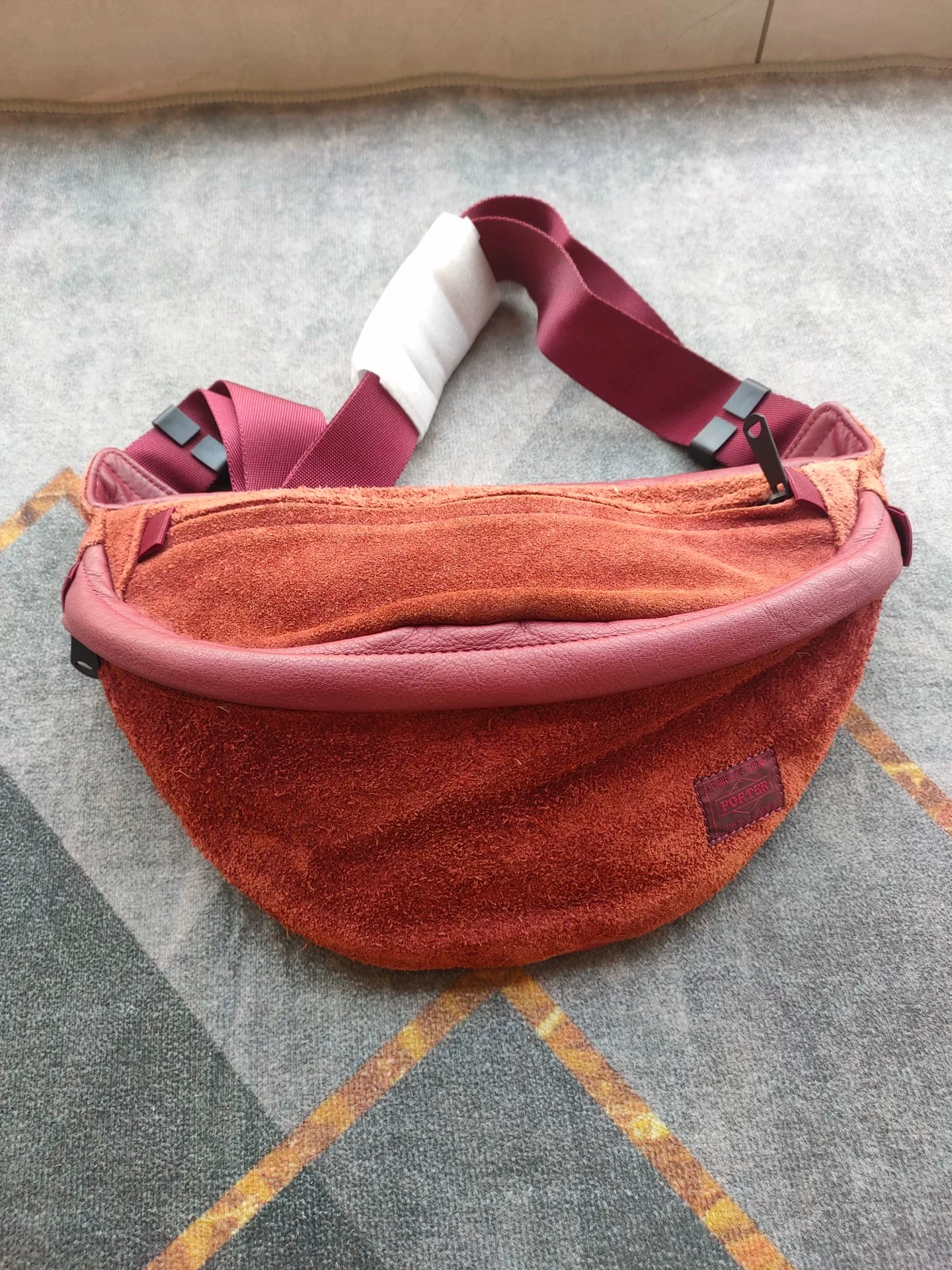 Porter Wine Red Fanny/Chest Bag