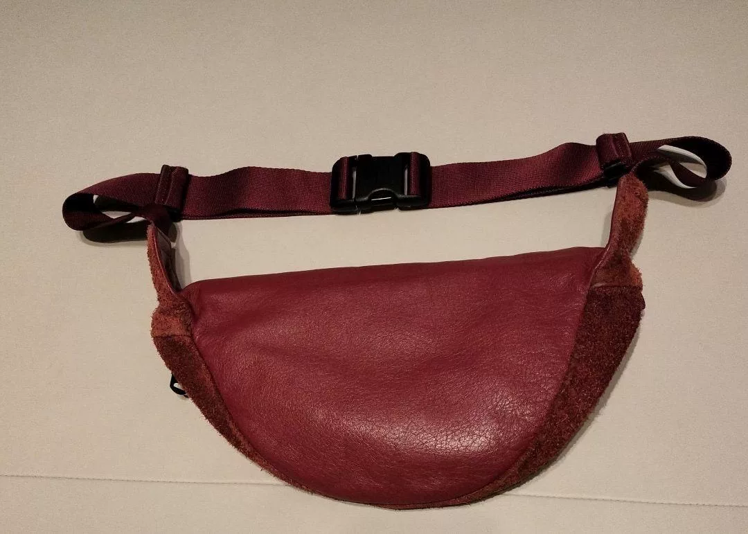 Porter Wine Red Fanny/Chest Bag — front