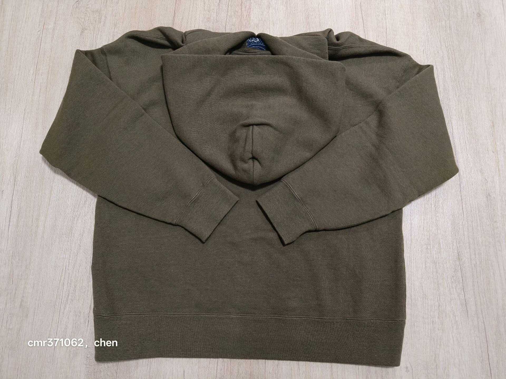 VISVIM 25 ICT JUMBO SB HOODIE — back