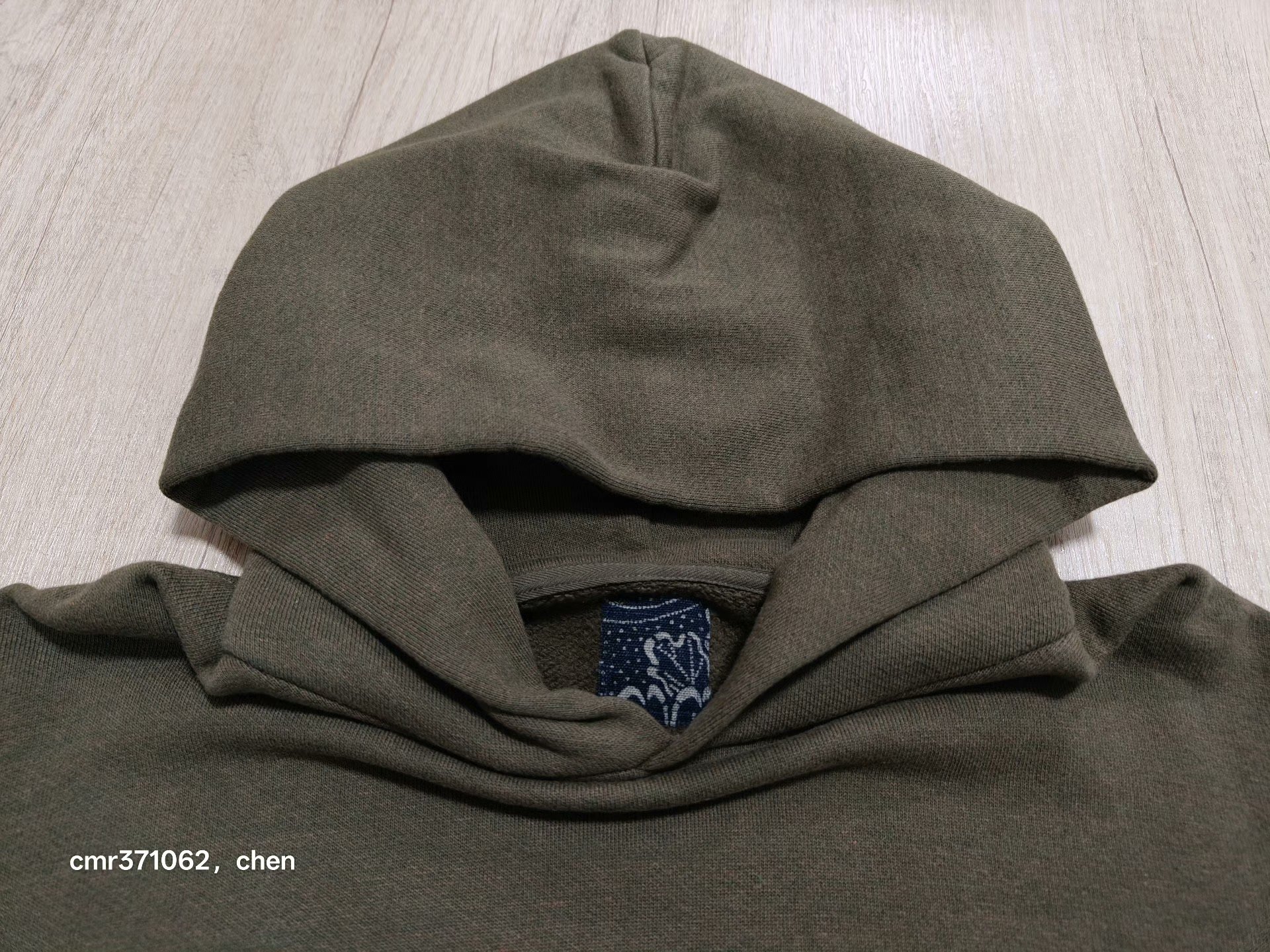 VISVIM 25 ICT JUMBO SB HOODIE — label