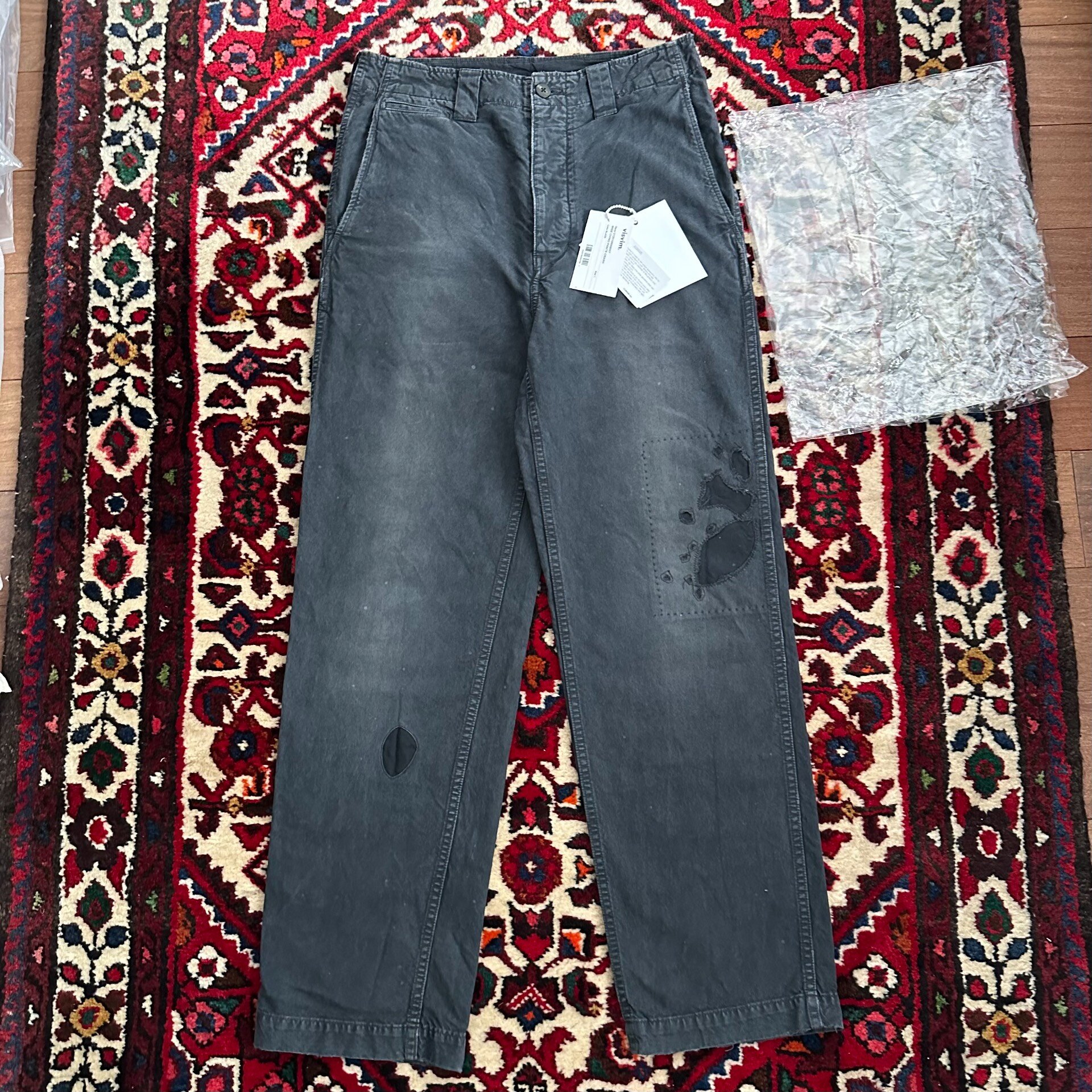 VISVIM 25SS Wide Chino Crash Pants