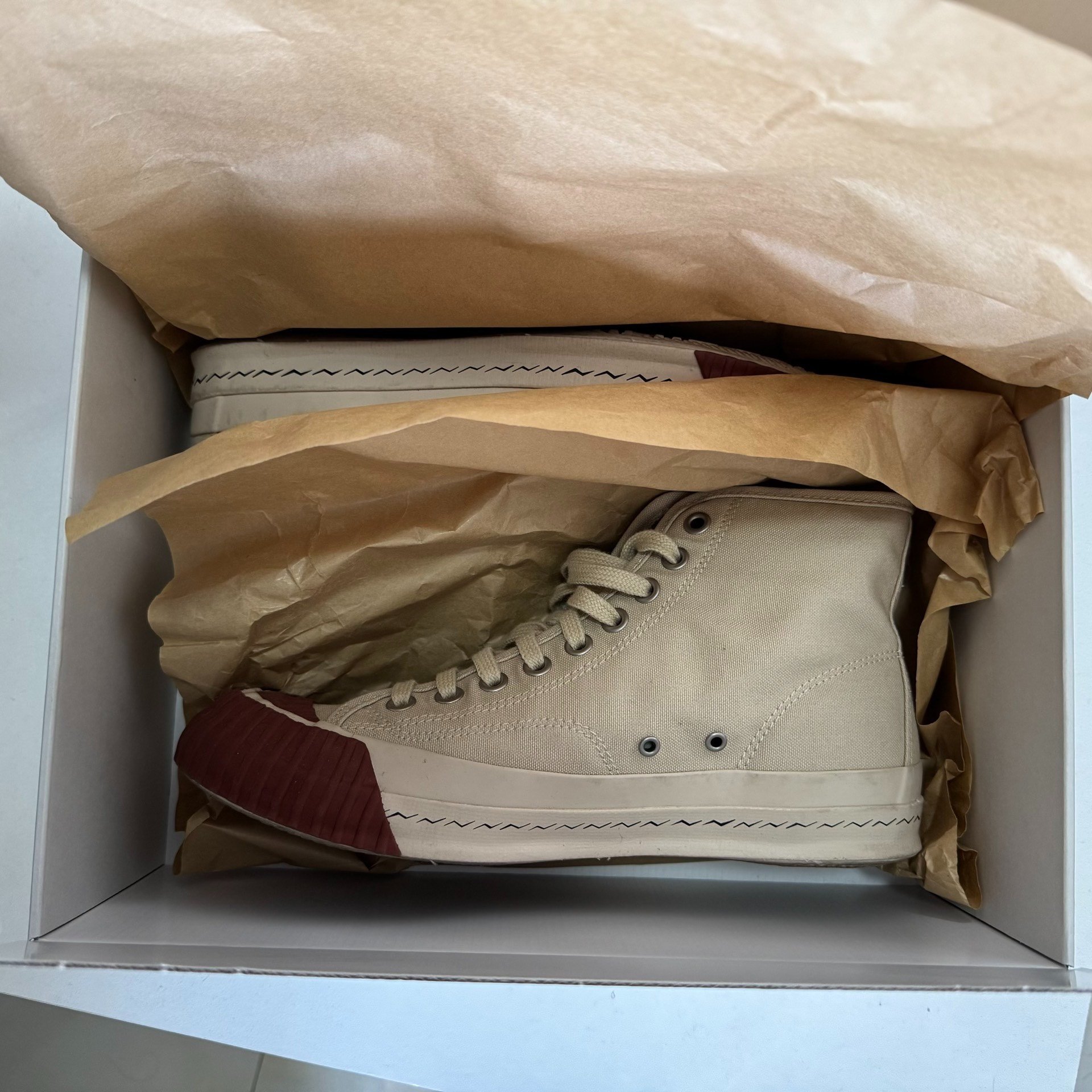 VISVIM 25AW SKAGWAY HI ALTA Canvas Shoes 8.5