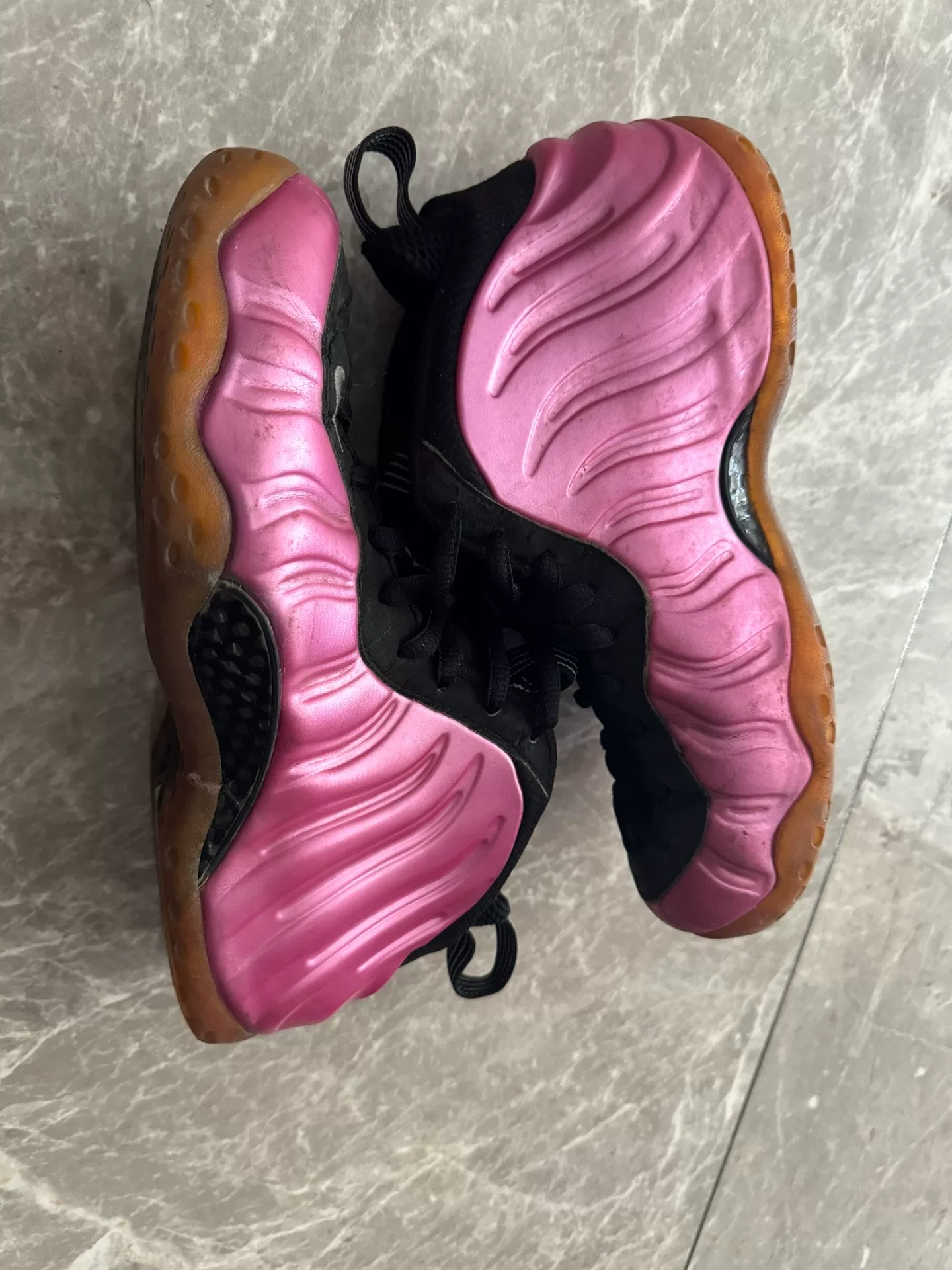 Nike Pink Foamposite Original Size 41 — back