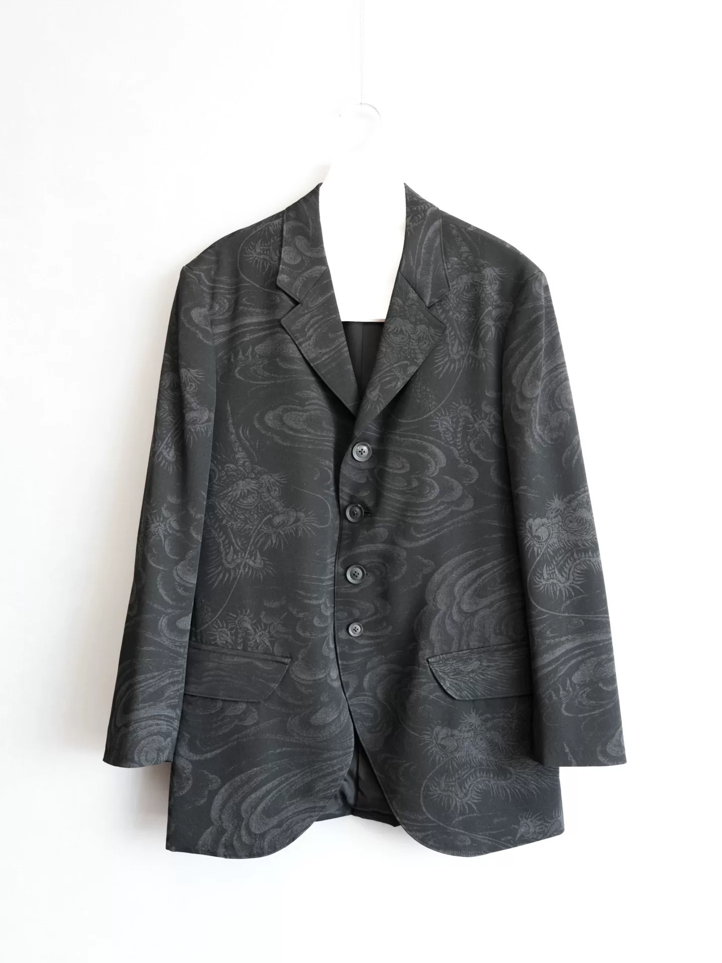 Yohji Yamamoto 22AW Dragon Discharge Jacket