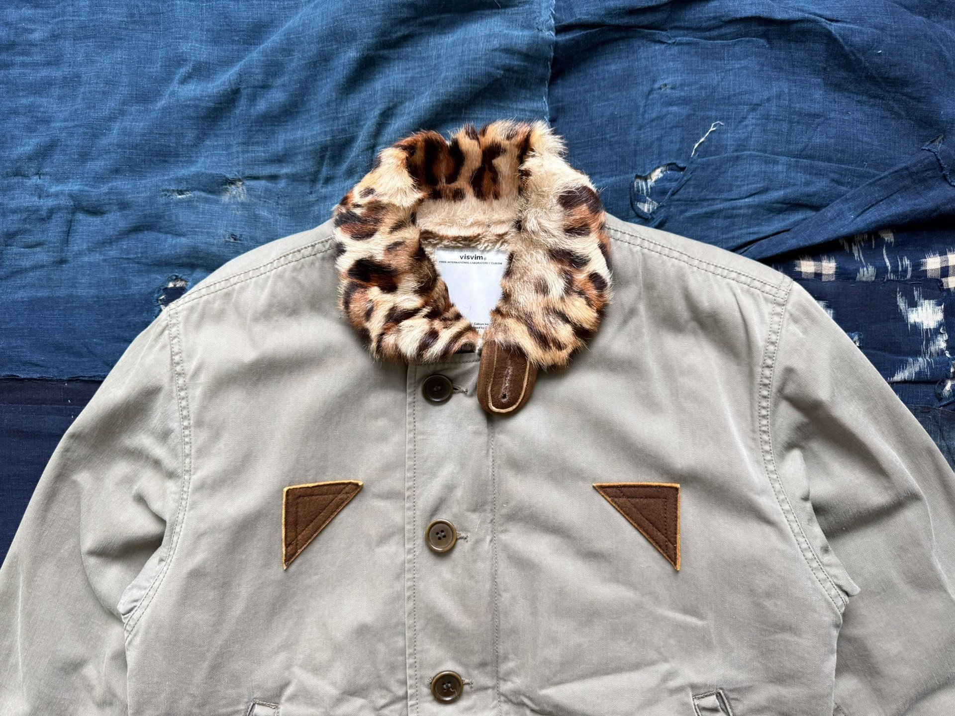 visvim 12AW Deckhand Jacket Limited — label
