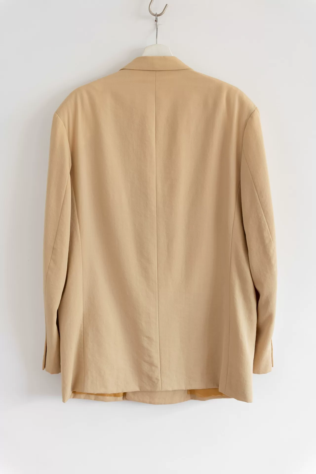 Yohji Yamamoto 1992 AW Yellow Wool Blazer — front