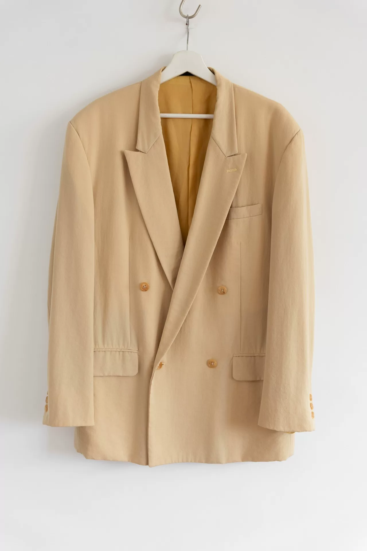 Yohji Yamamoto 1992 AW Yellow Wool Blazer