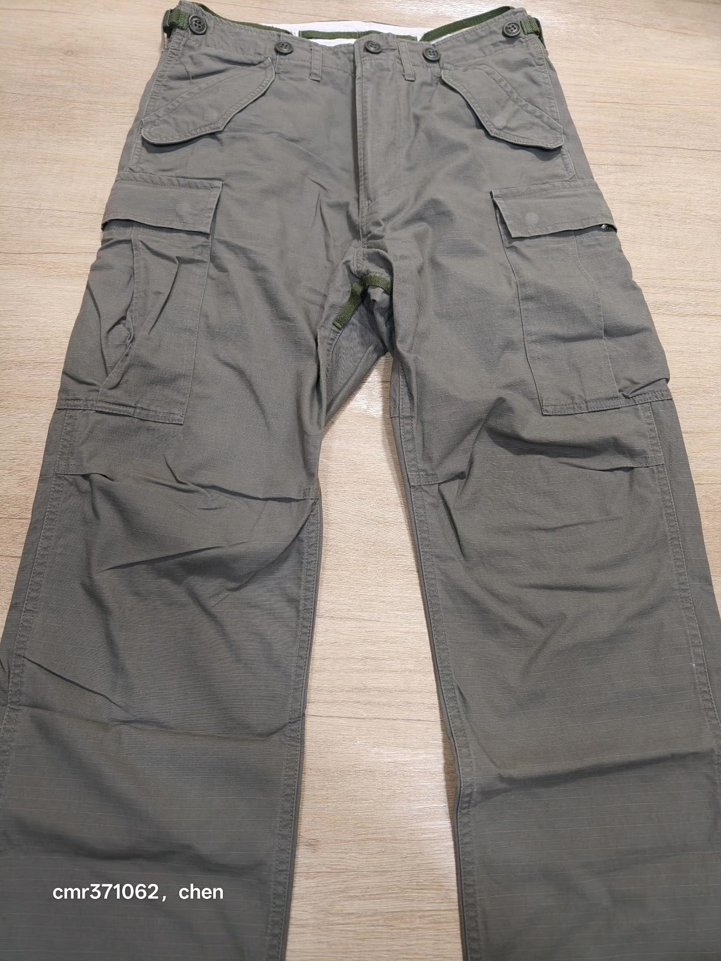 VISVIM EIGER SANCTION PANTS — detail