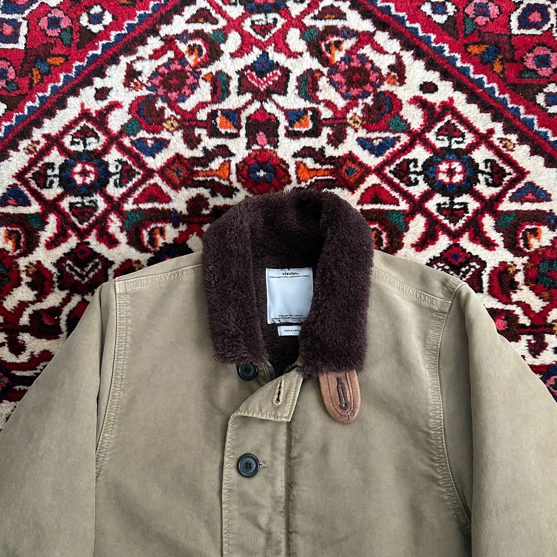 visvim 17AW DECKHAND N1 JKT — label