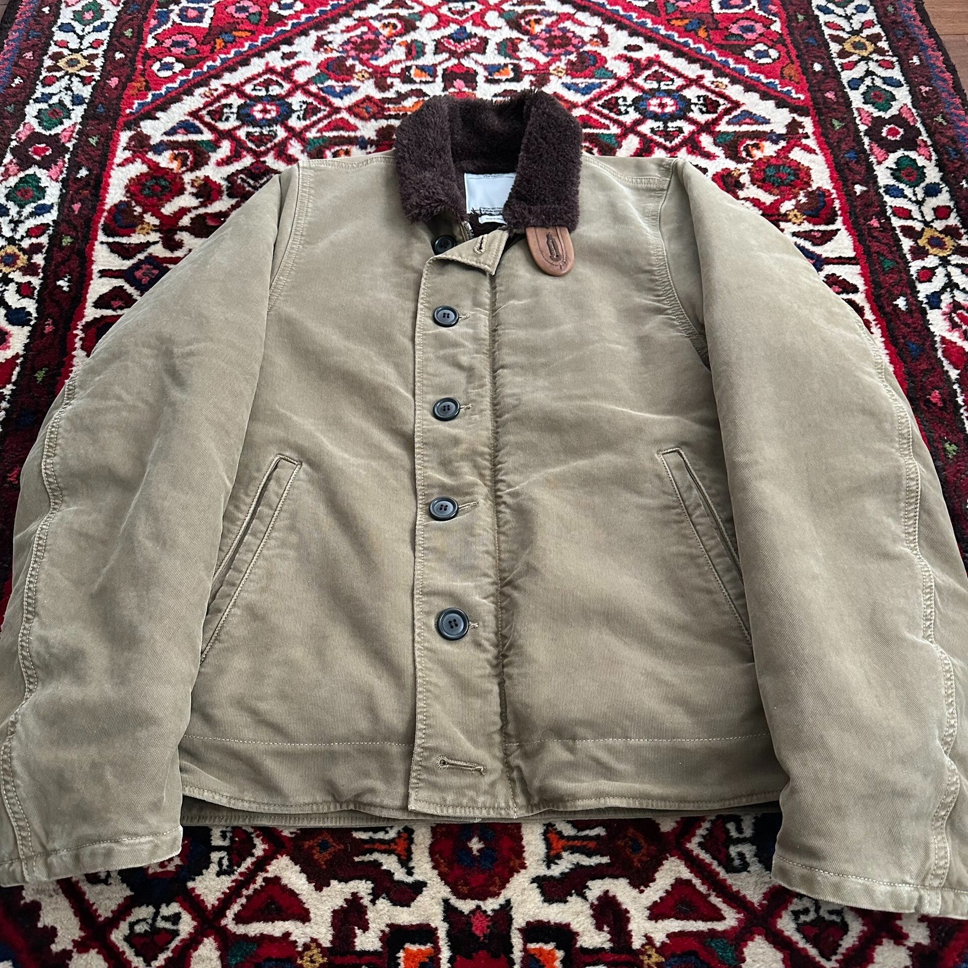 visvim 17AW DECKHAND N1 JKT — detail