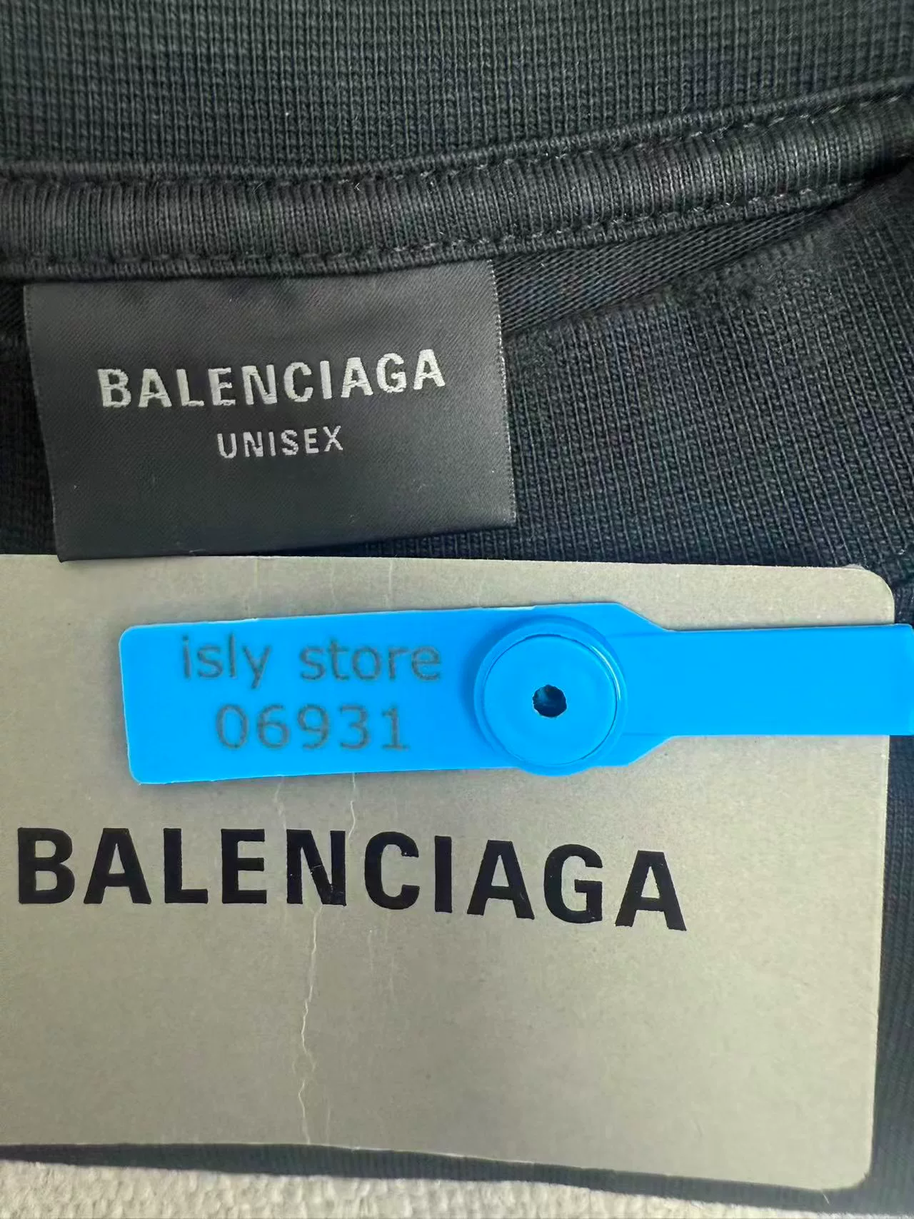 Balenciaga BALENCIAGA Print Crewneck Tee — back