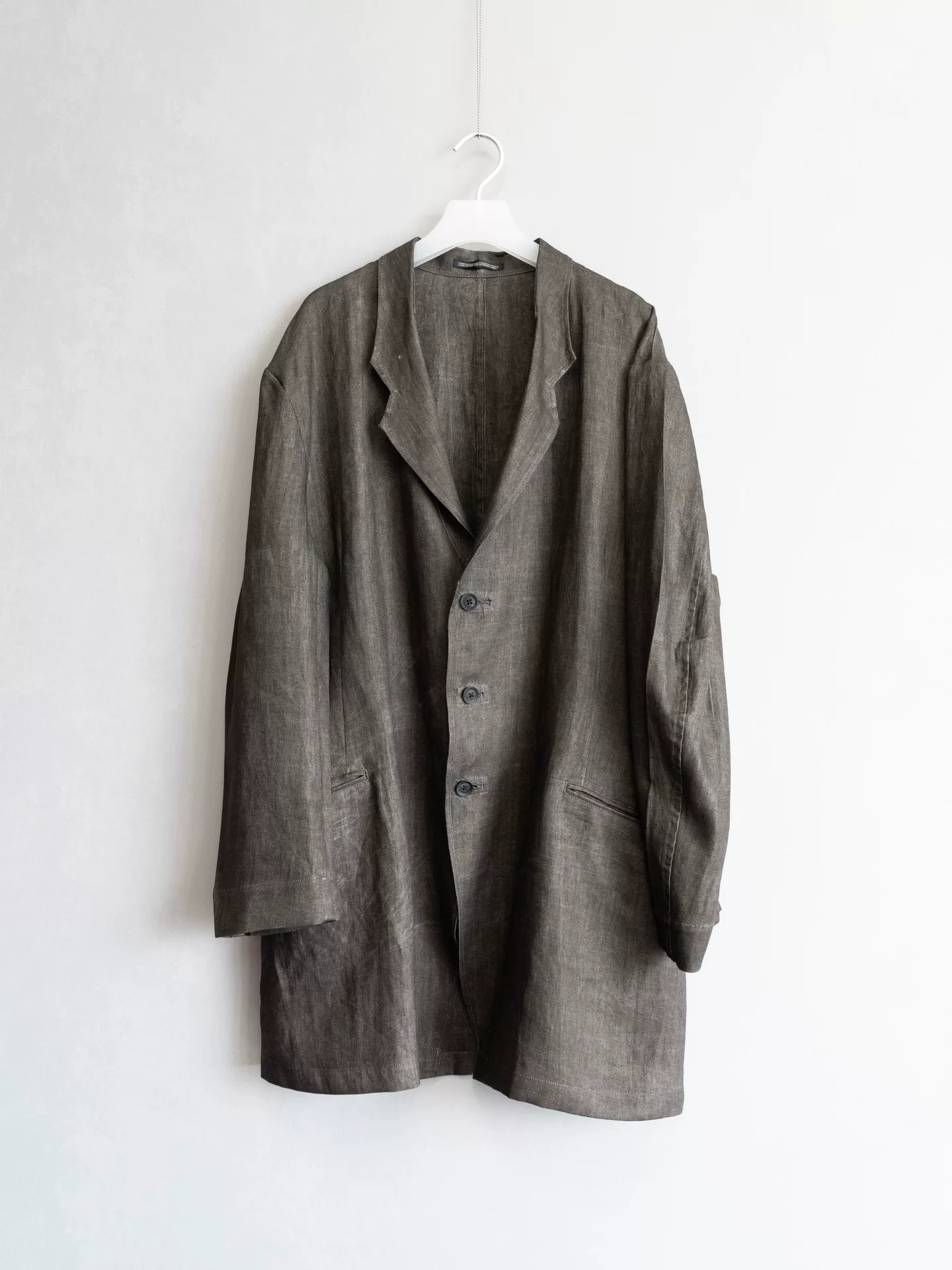 Yohji Yamamoto 25SS Ink-Dyed Linen Jacket