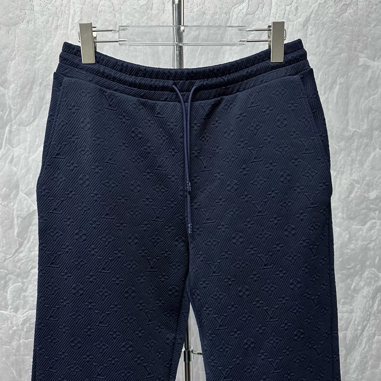 Louis Vuitton Blue Relief L Pants — front