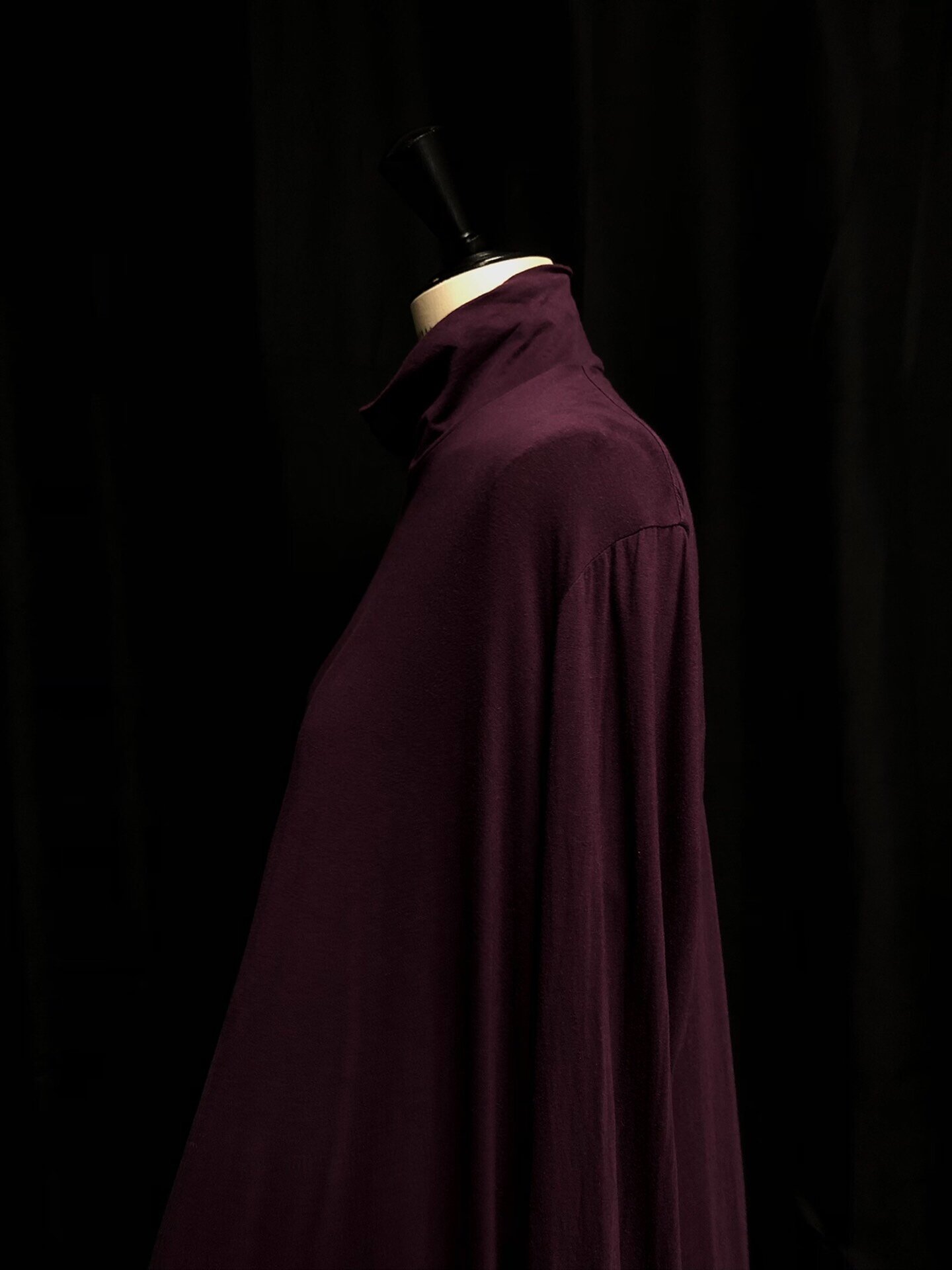 Yohji Yamamoto 95SS Japanese High-Neck Robe — detail